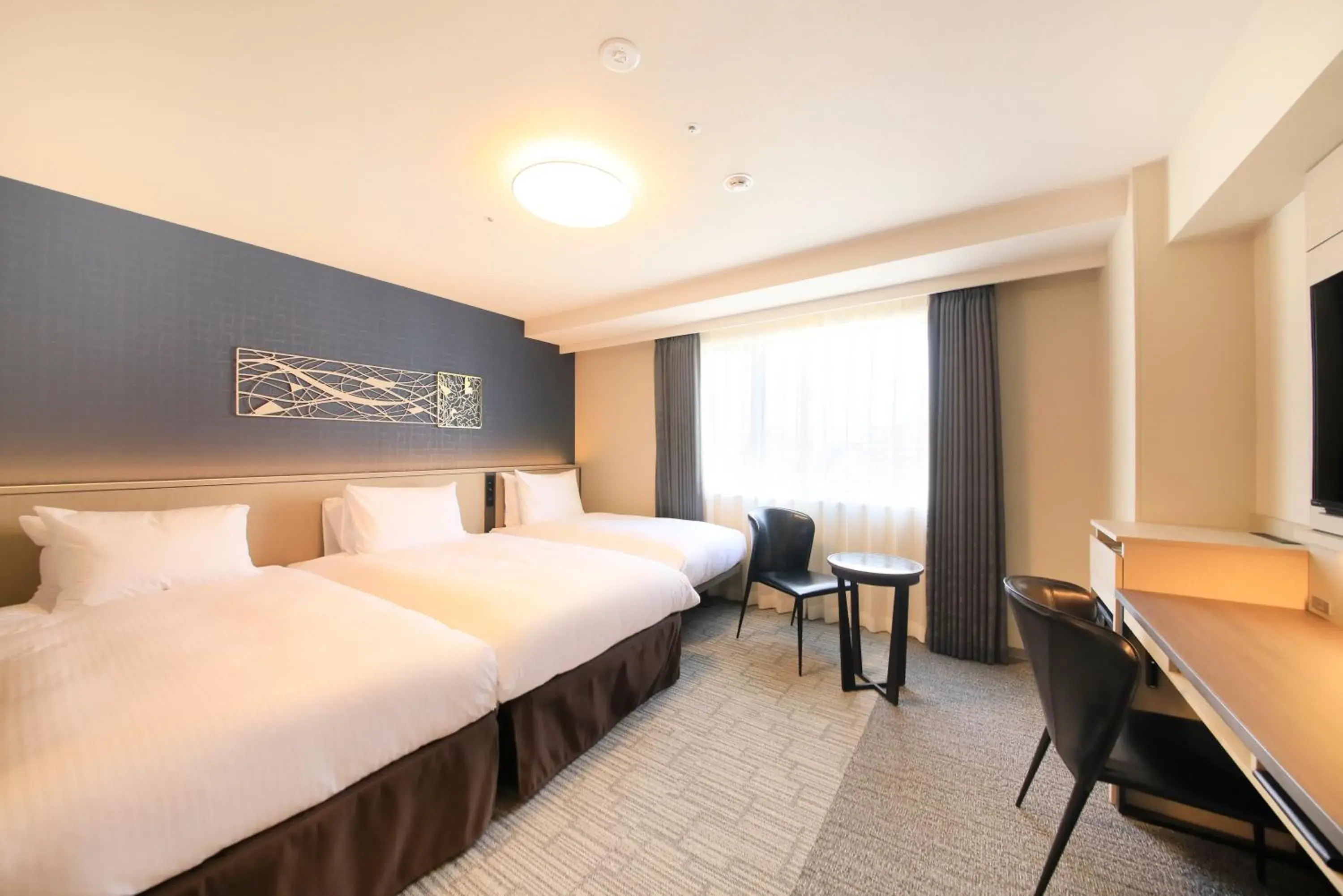 Bed in Richmond Hotel Yokohama Ekimae Bed in Richmond Hotel Yokohama Ekimae
