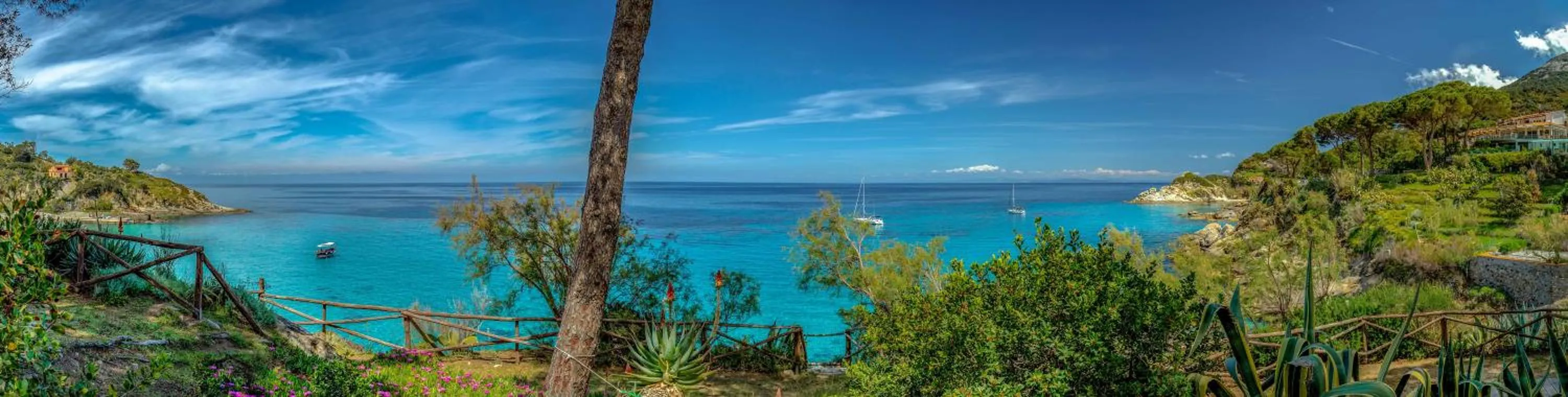 Natural landscape in Hotel Cernia Isola Botanica