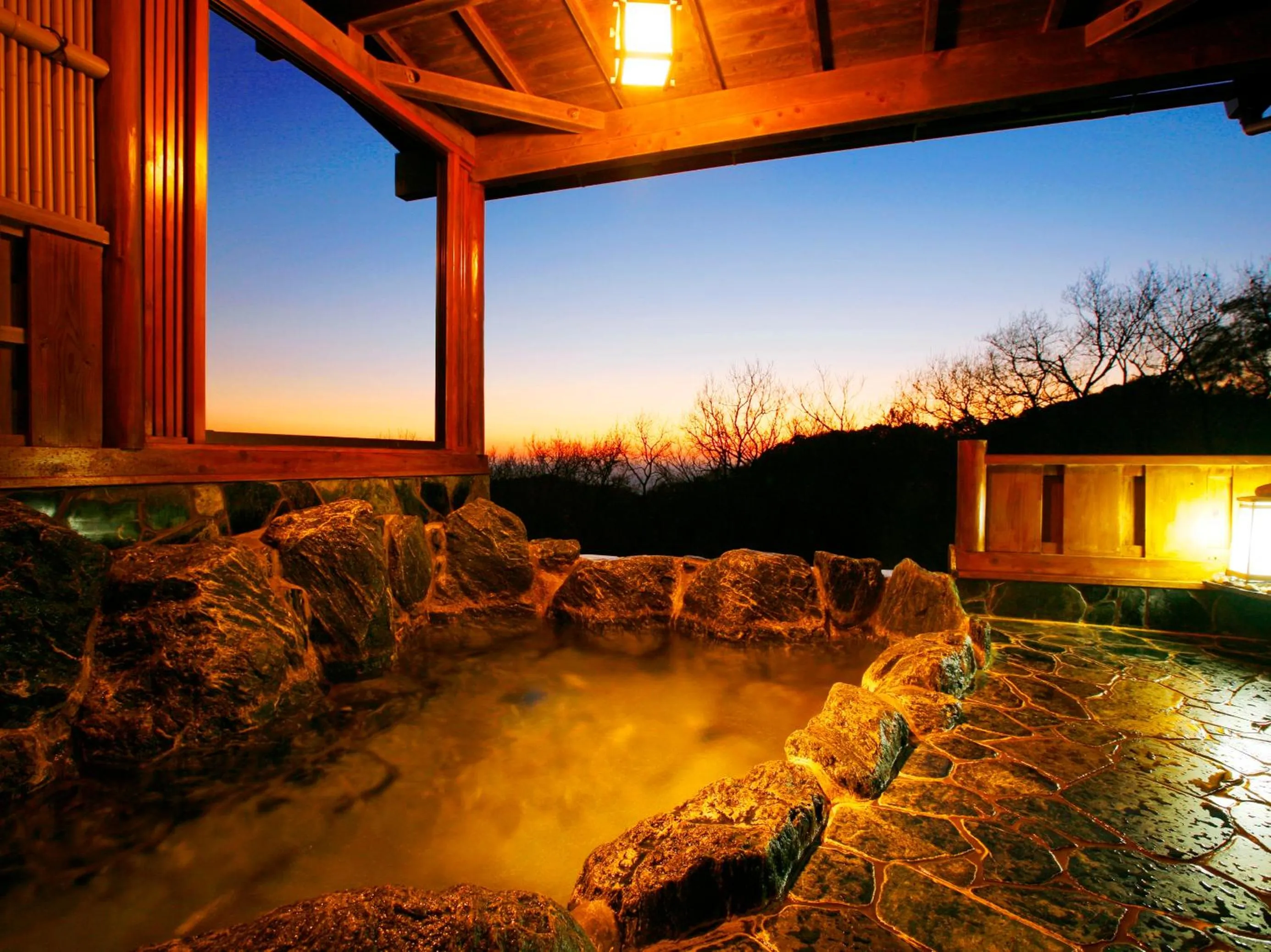 Sunset in Koibito Misaki Pension Marine Mates