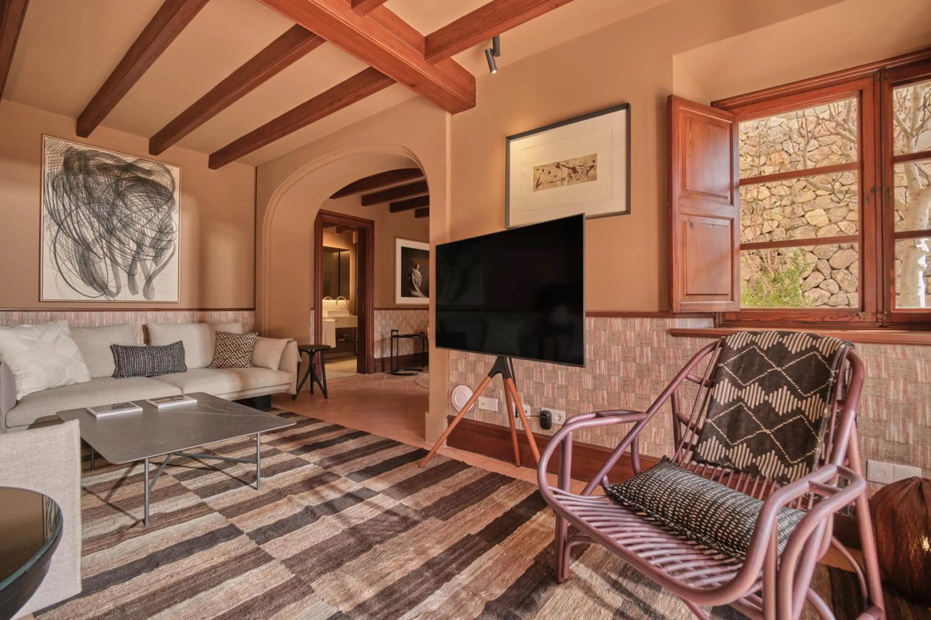 Living room in Valldemossa Hotel