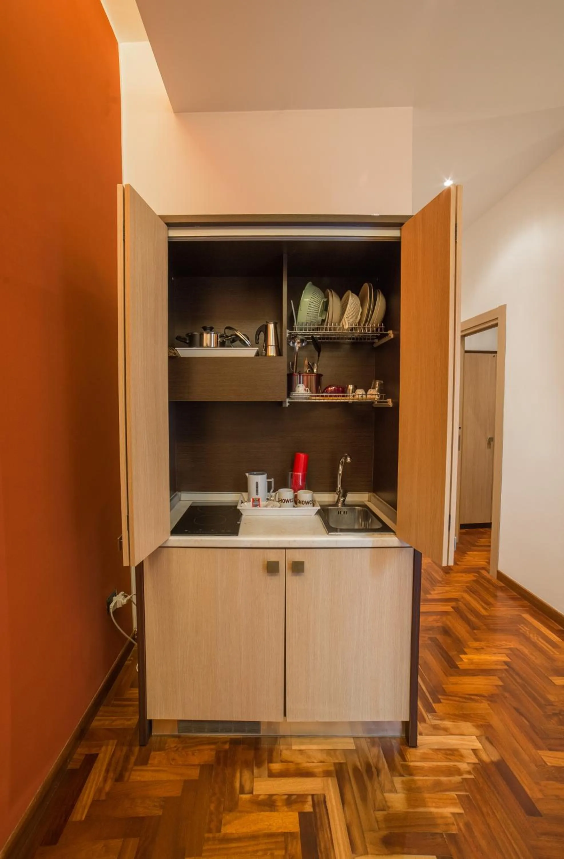Kitchen or kitchenette in B&B Chiaia 32