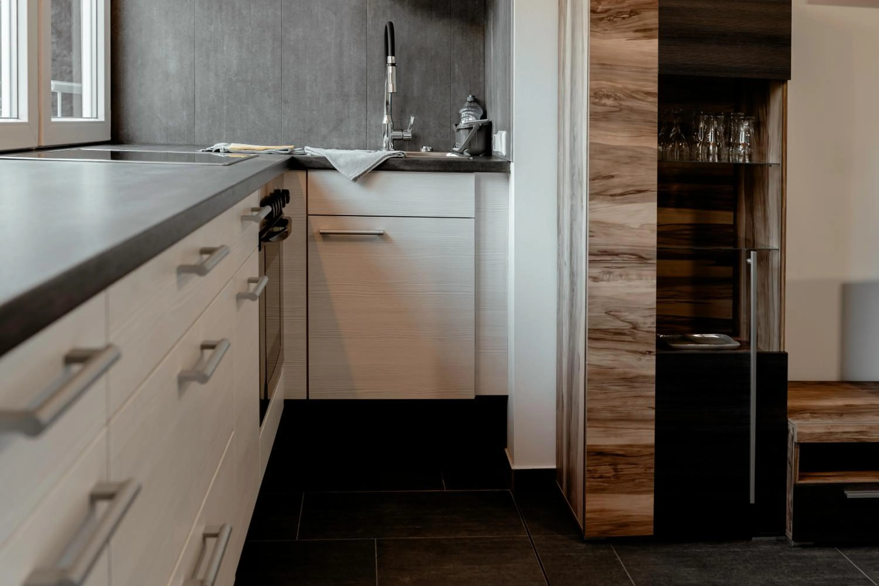 Kitchen or kitchenette in Waldhotel Rennsteighöhe