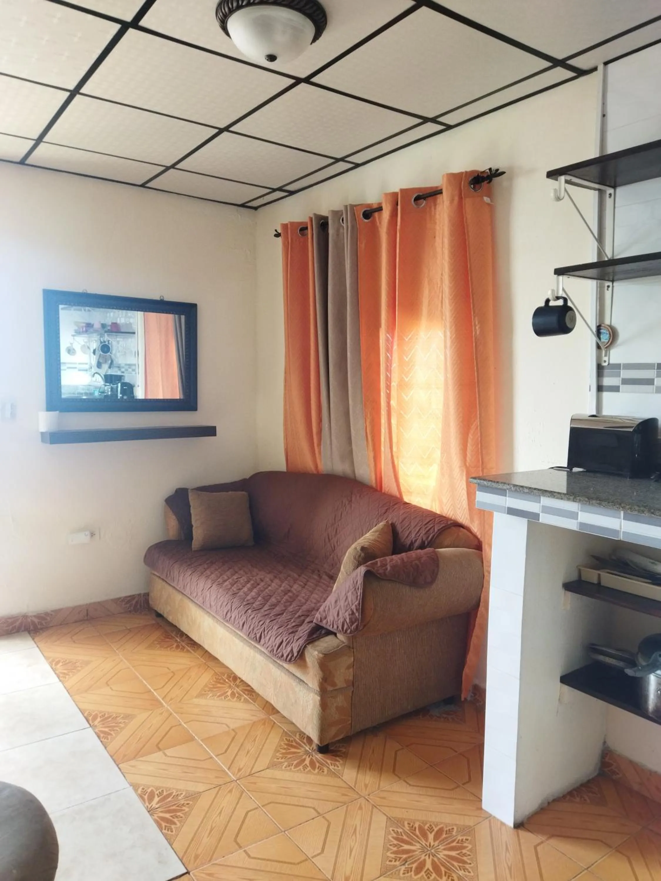 Kitchen or kitchenette in Ofiuras Hostal