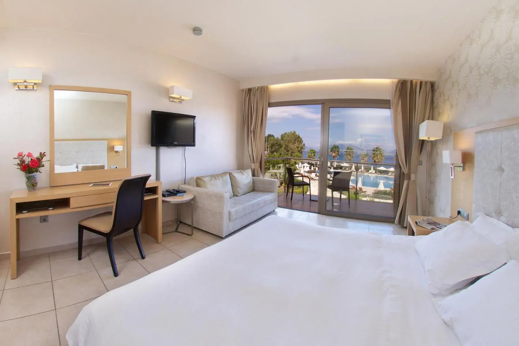 Sea view in Ionian Emerald Resort Sea view in Ionian Emerald Resort