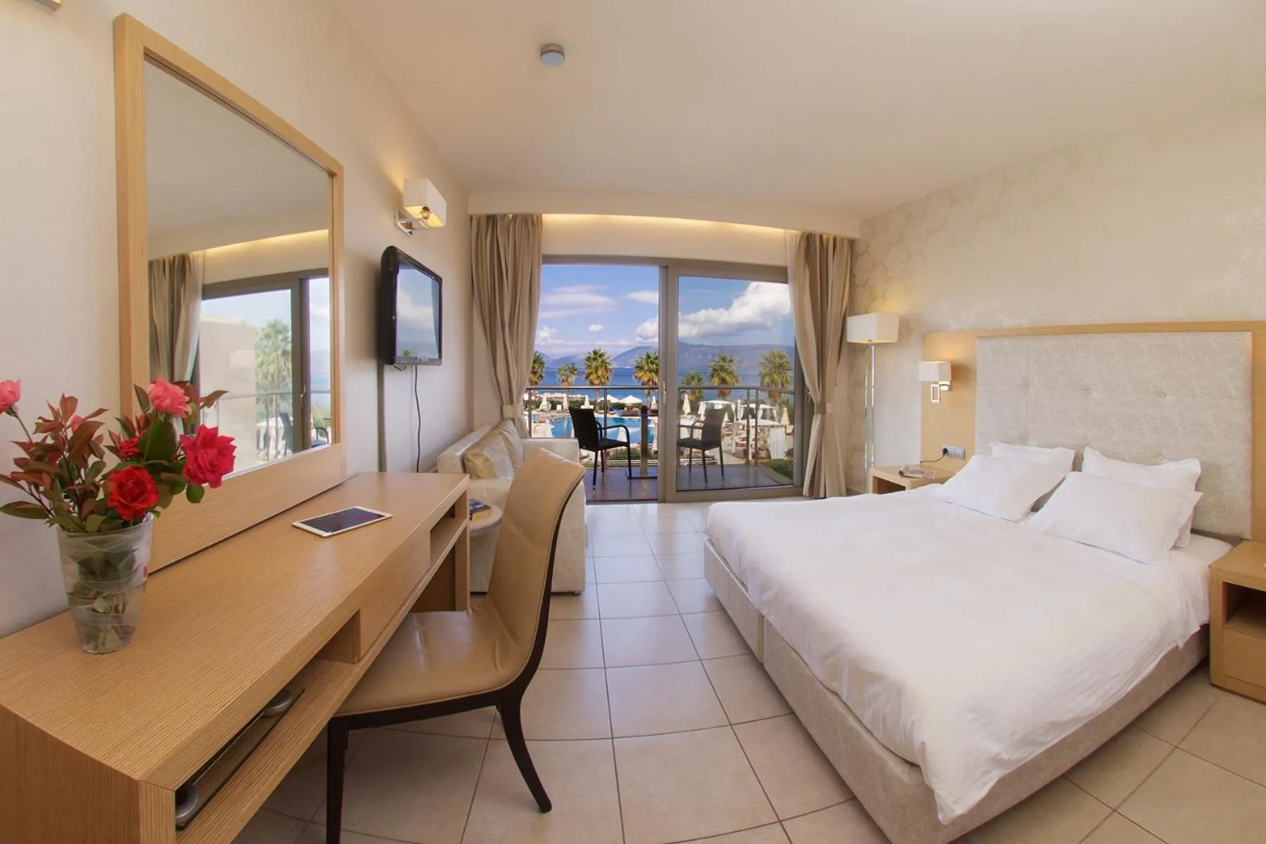 Sea view, Bed in Ionian Emerald Resort