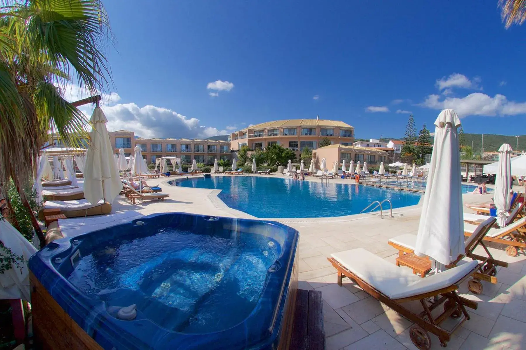 Swimming pool in Ionian Emerald Resort Swimming pool in Ionian Emerald Resort