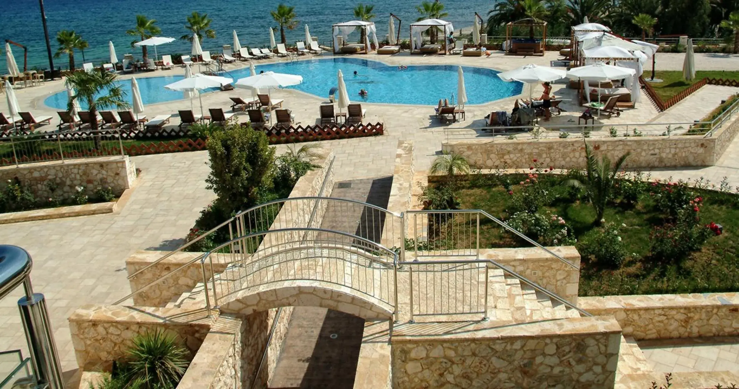 Swimming pool in Ionian Emerald Resort Swimming pool in Ionian Emerald Resort