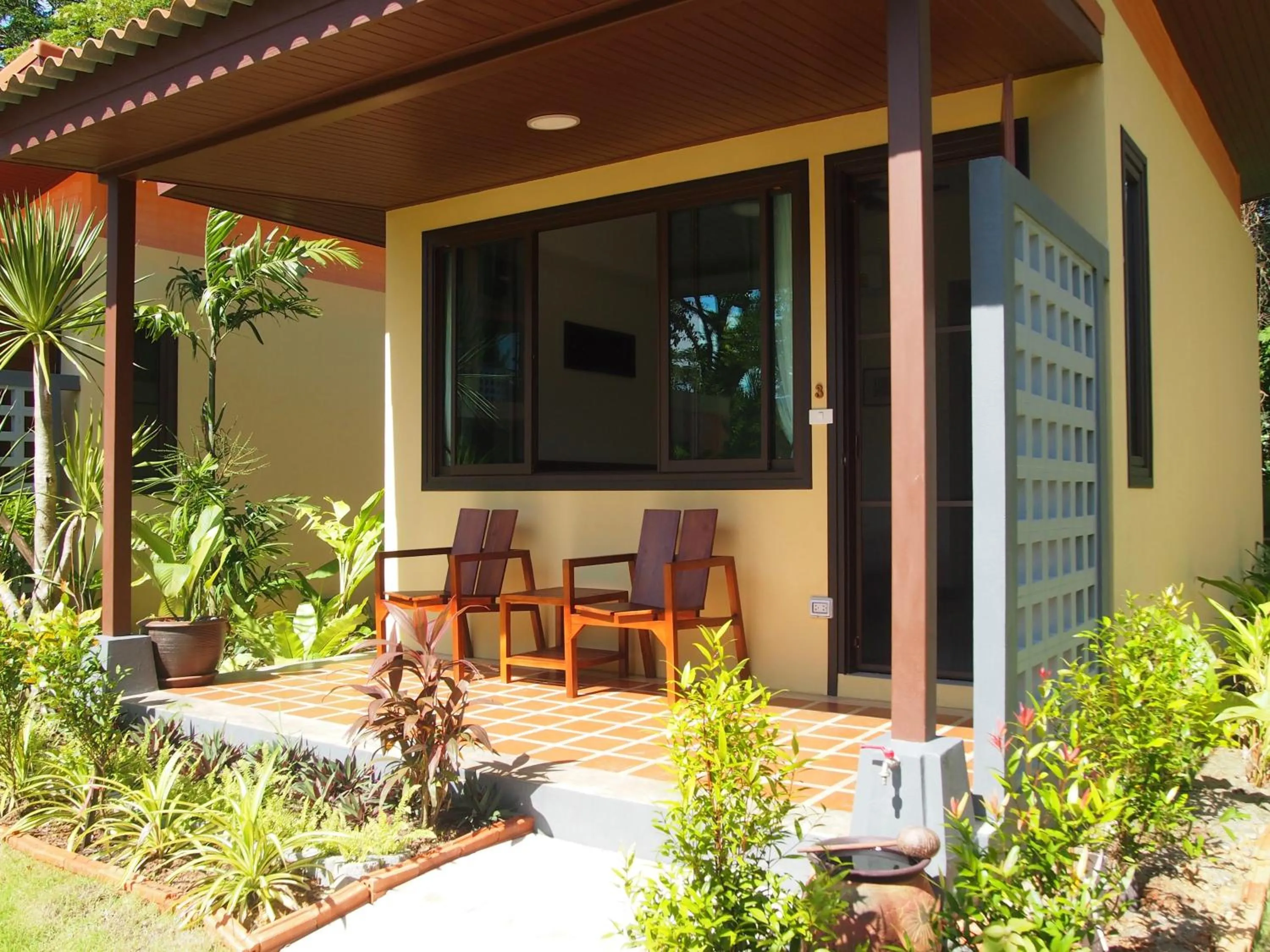 Balcony/Terrace in AT Bangsak Resort