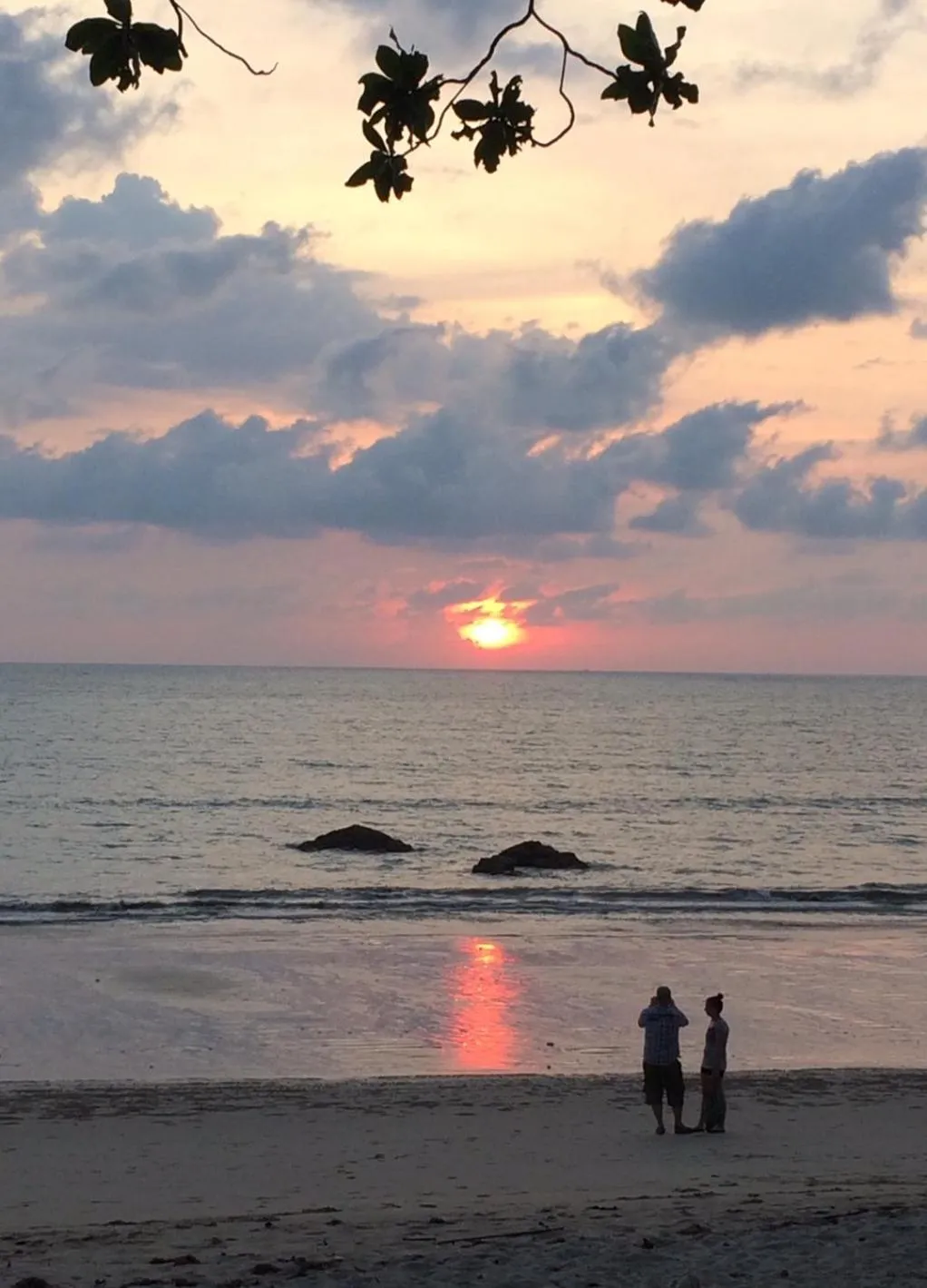 Beach in AT Bangsak Resort