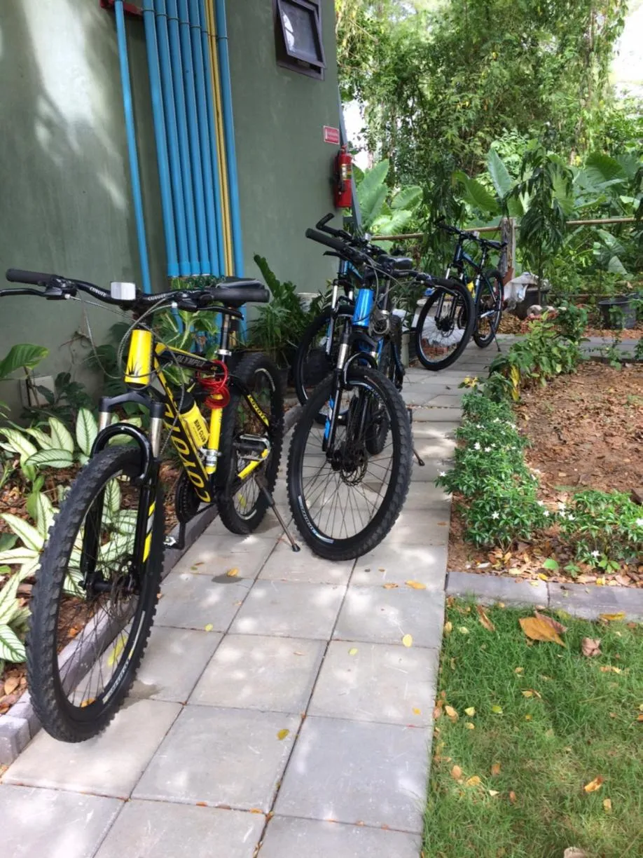 Cycling in AT Bangsak Resort