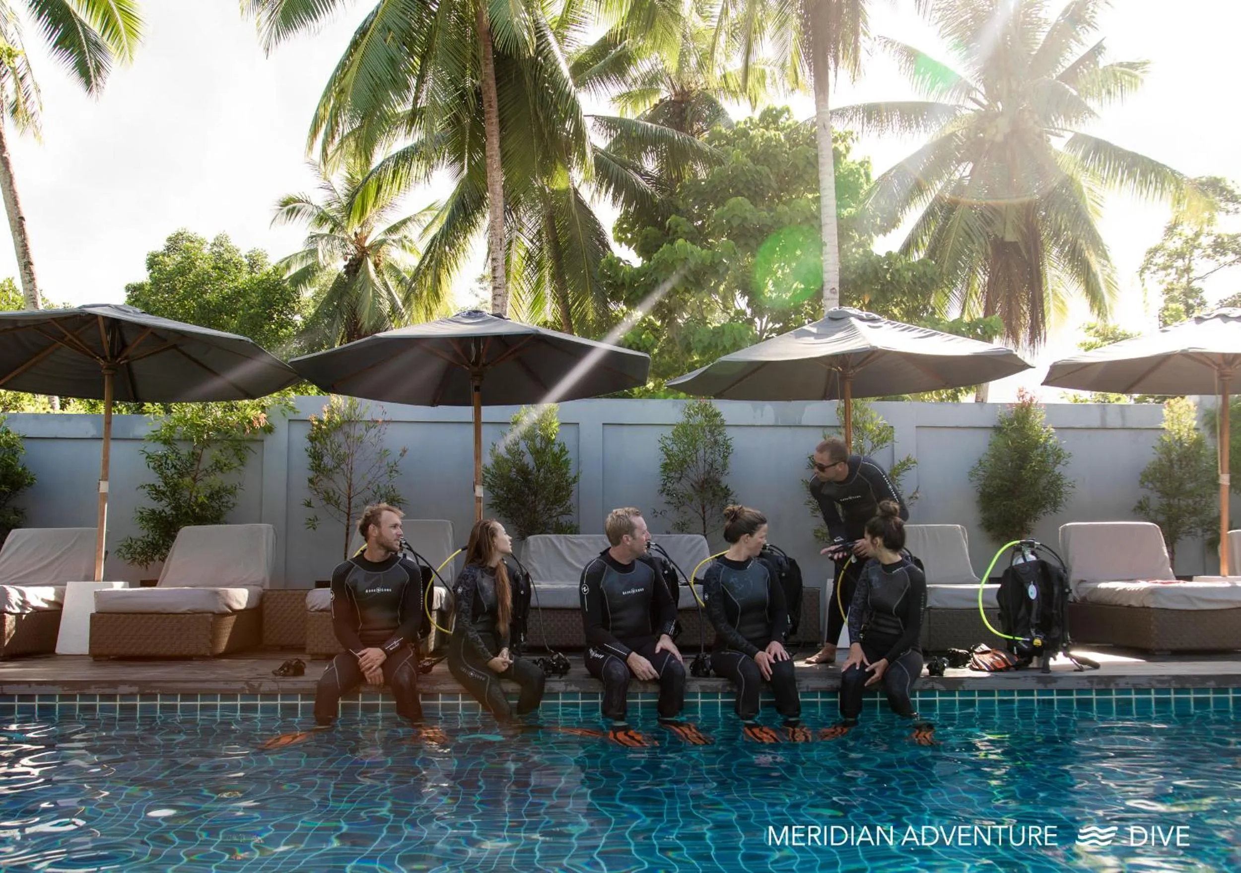 People in Meridian Adventure Marina Club & Resort