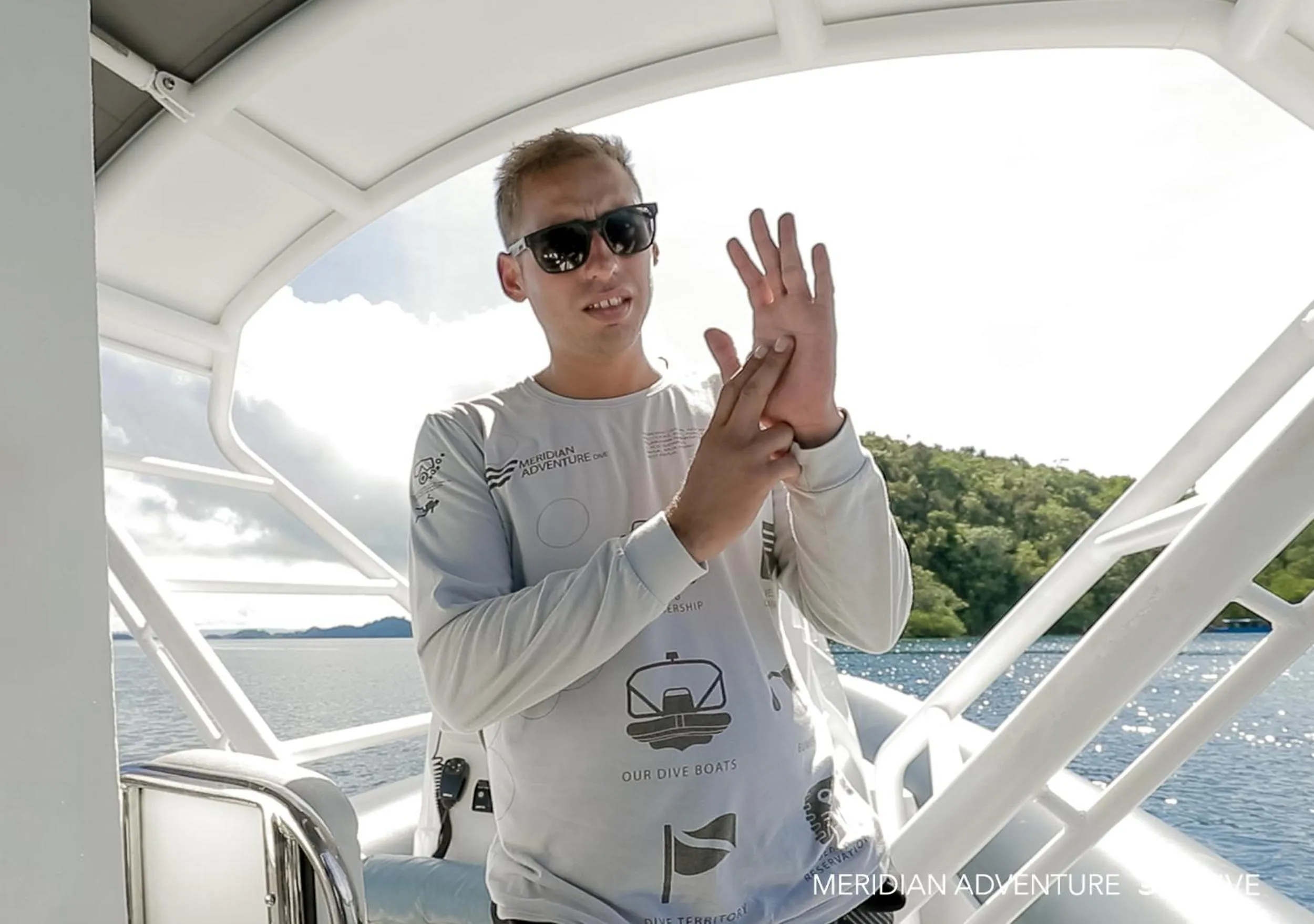 Staff in Meridian Adventure Marina Club & Resort