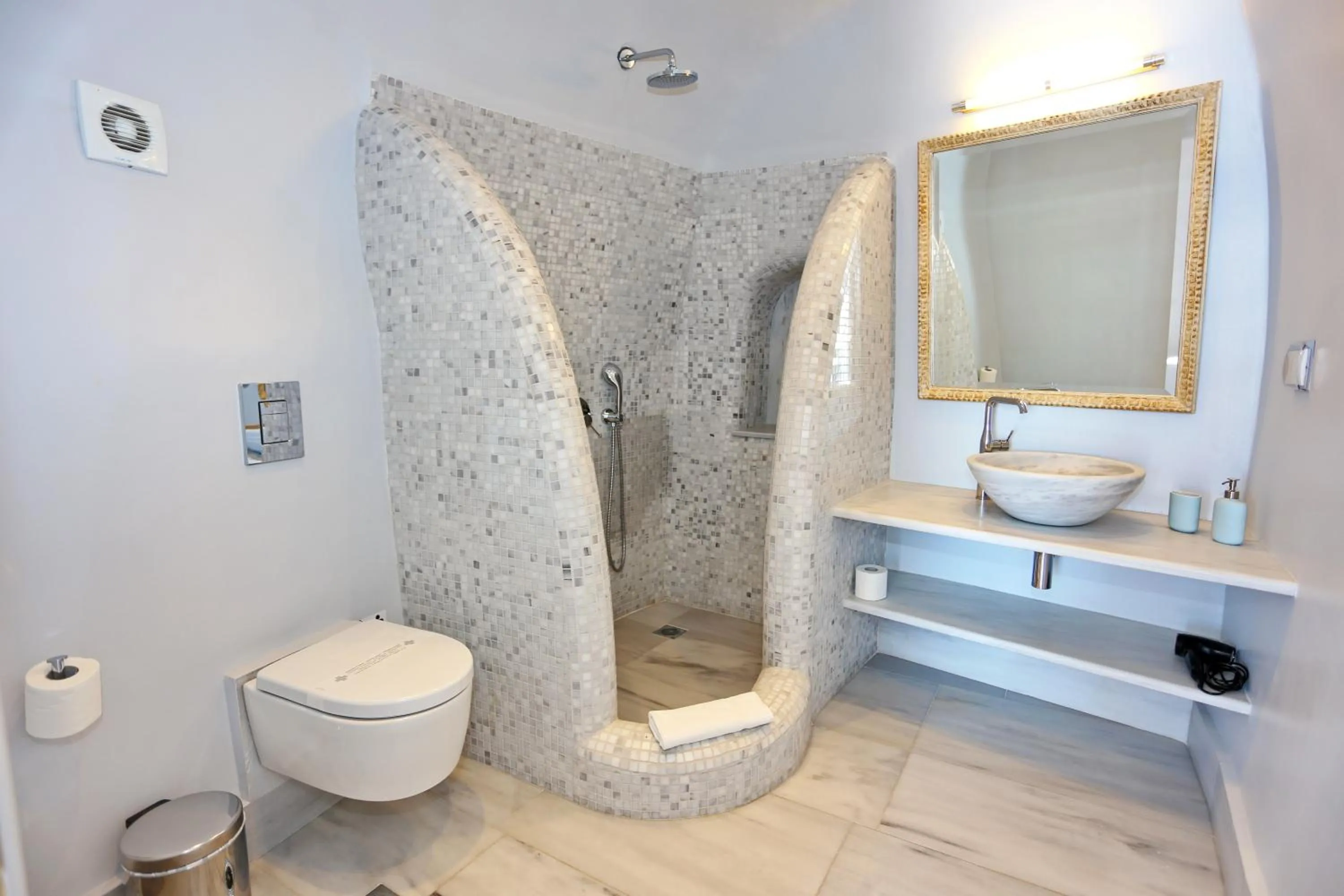 Bathroom in Oia Mare Villas