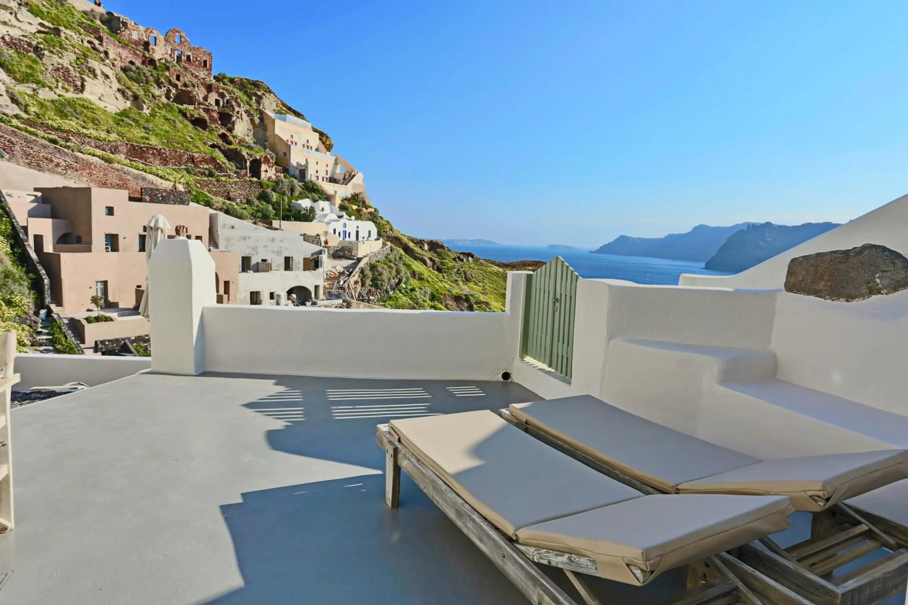 Sea view in Oia Mare Villas