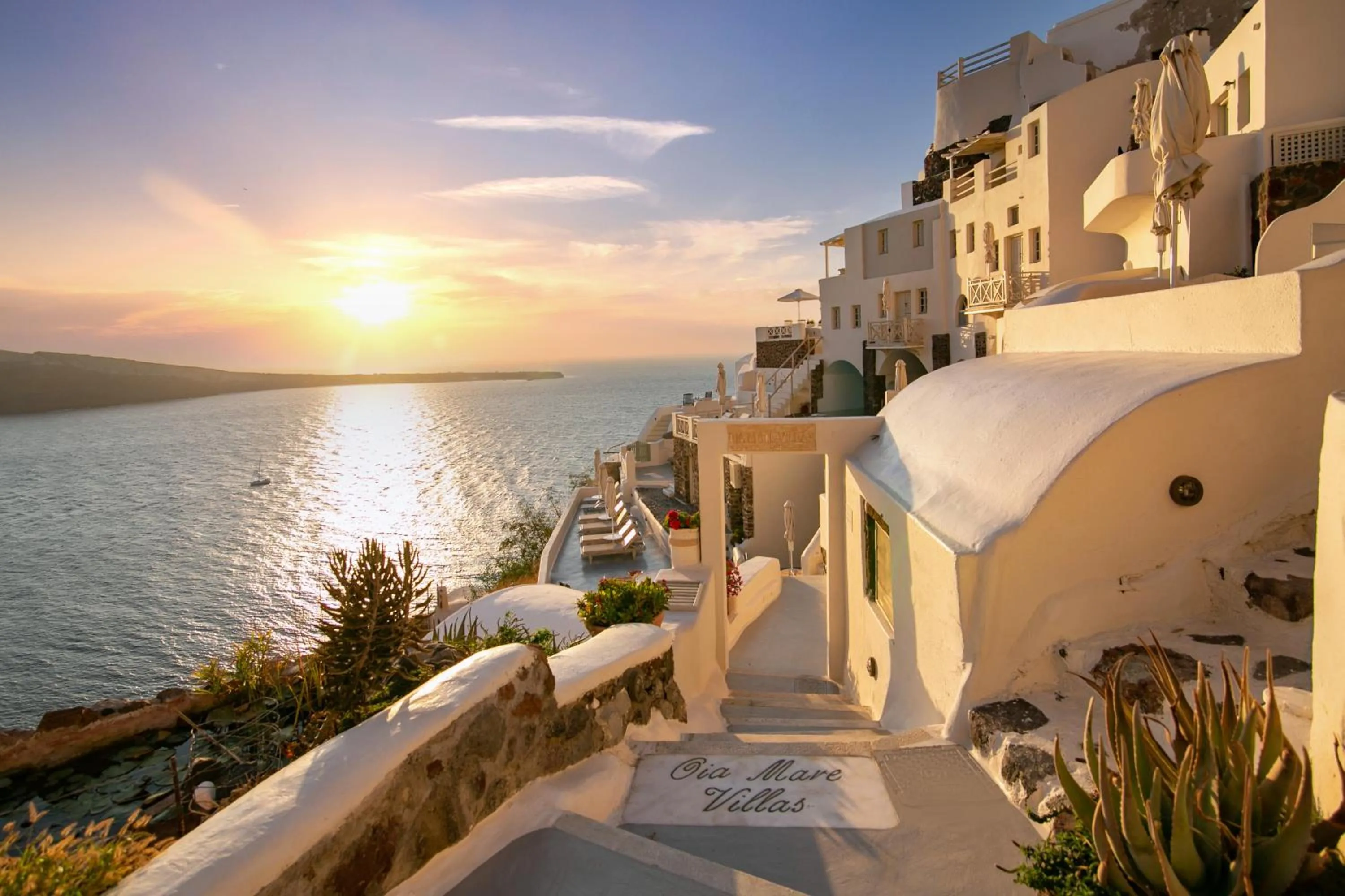 Property building in Oia Mare Villas