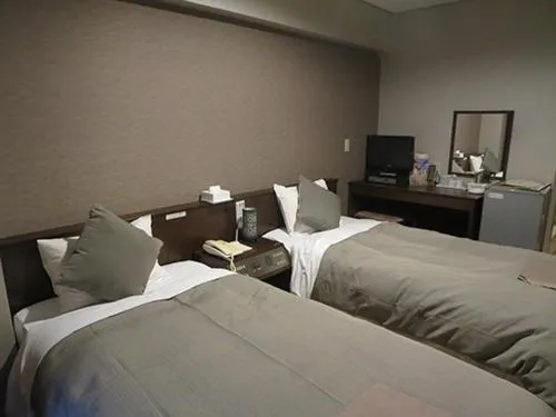 Bed in Hotel Rumieru Hyuga