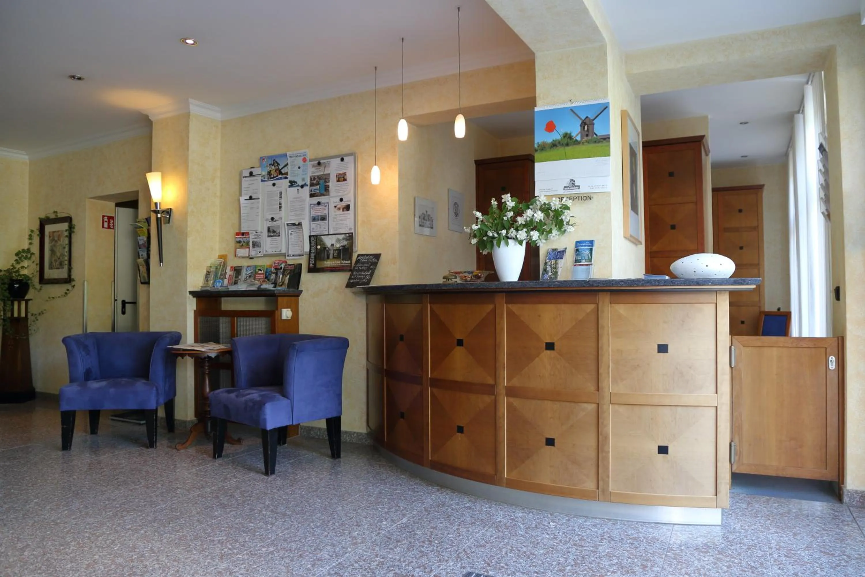 Lobby or reception in Aparthotel Seeschlösschen