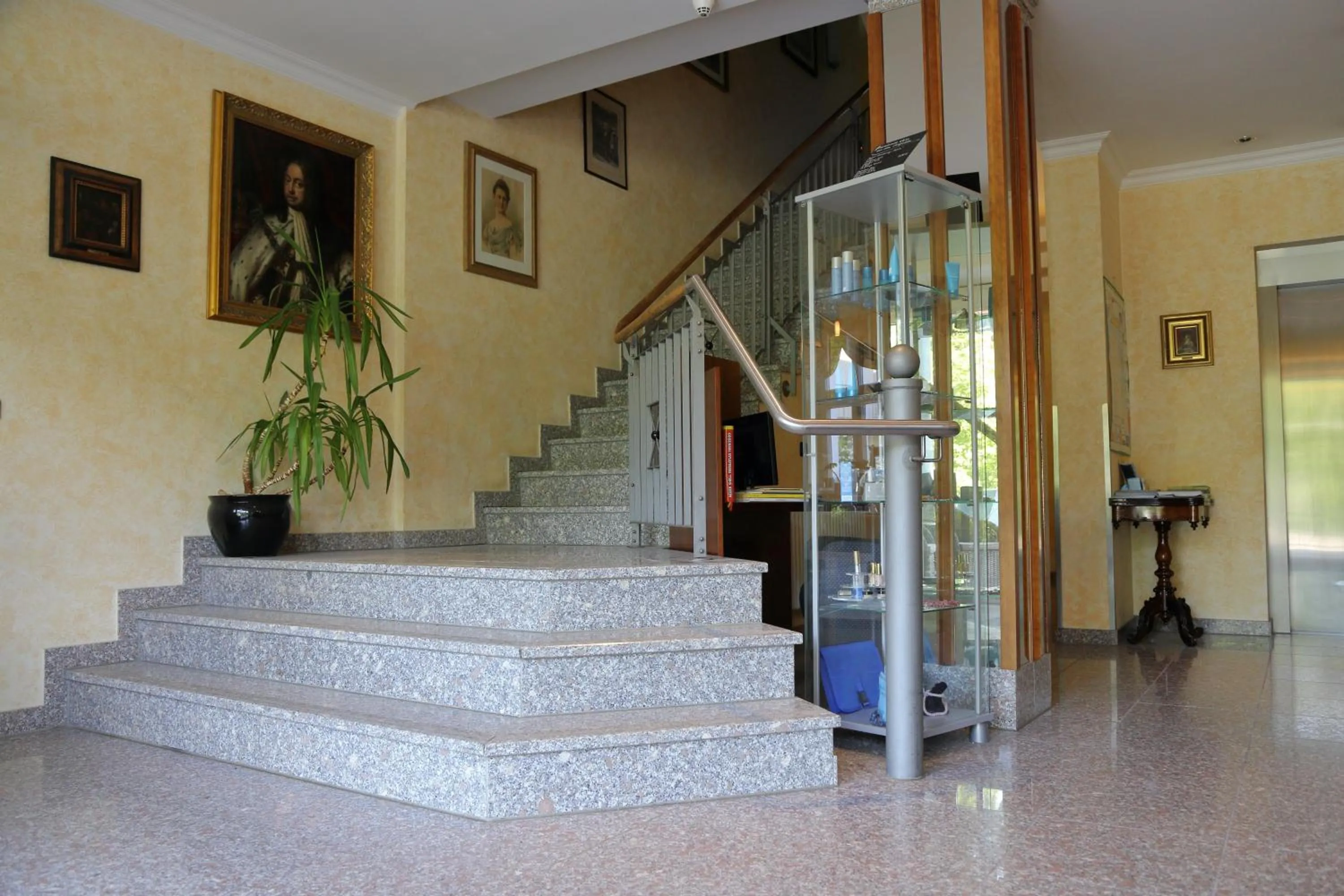 Lobby or reception in Aparthotel Seeschlösschen