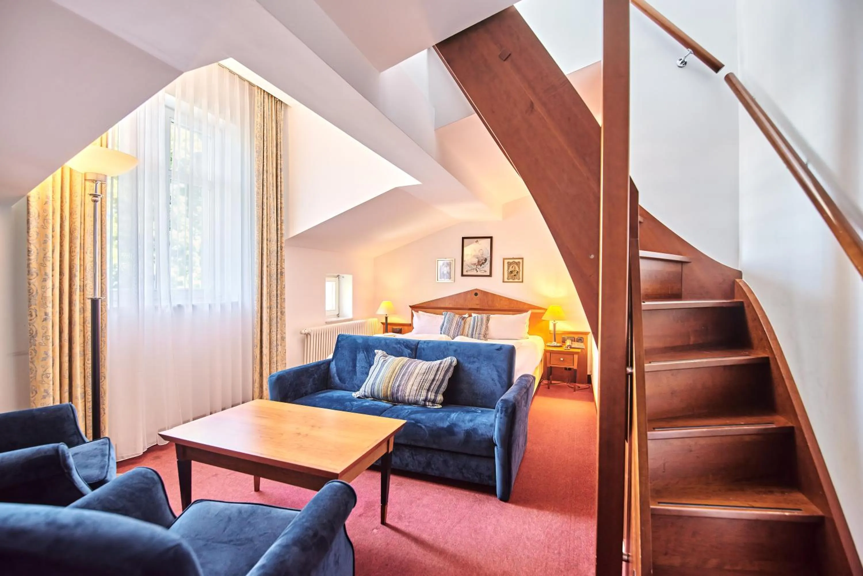 Living room in Aparthotel Seeschlösschen