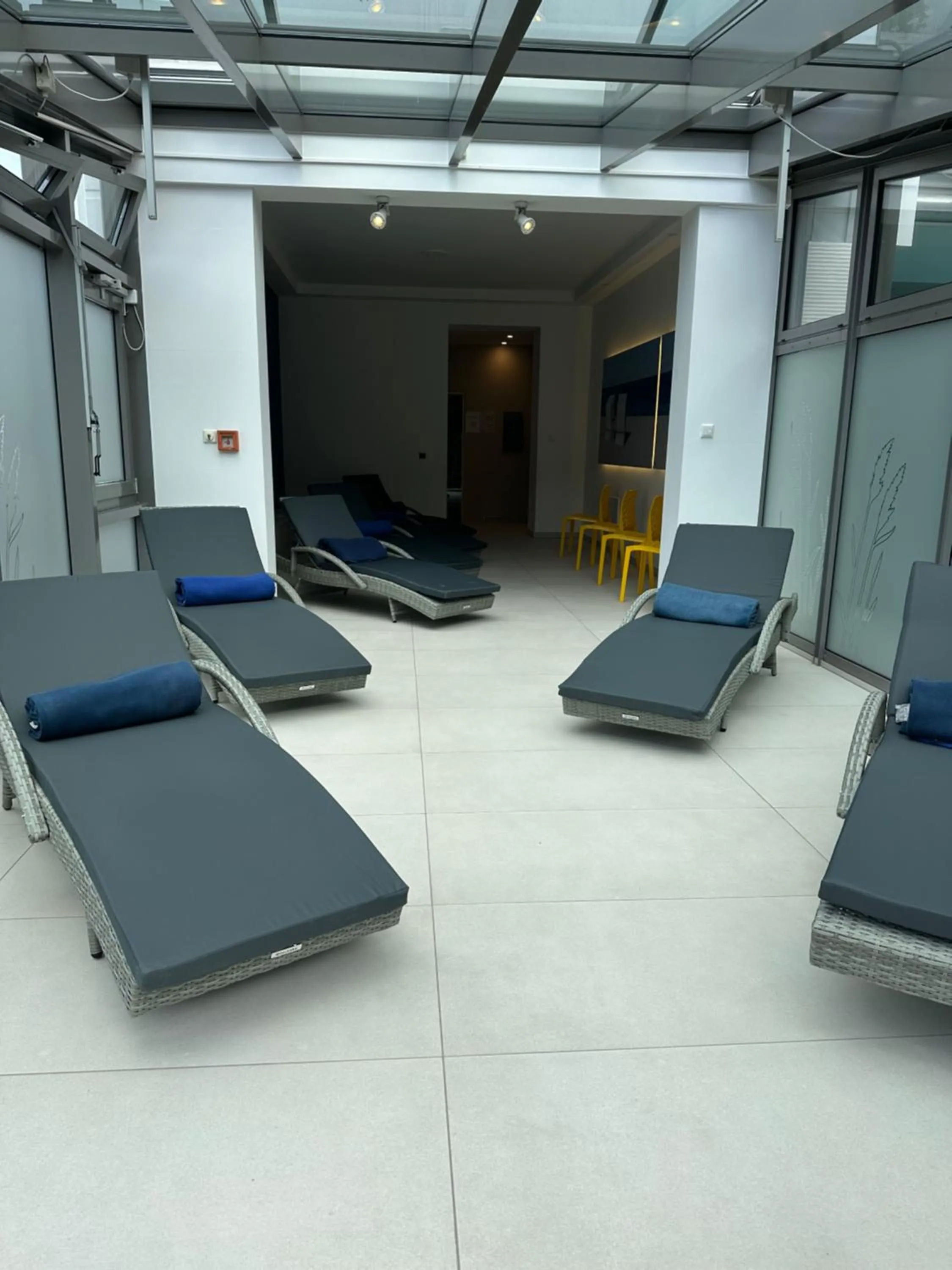 Sauna in Aparthotel Seeschlösschen