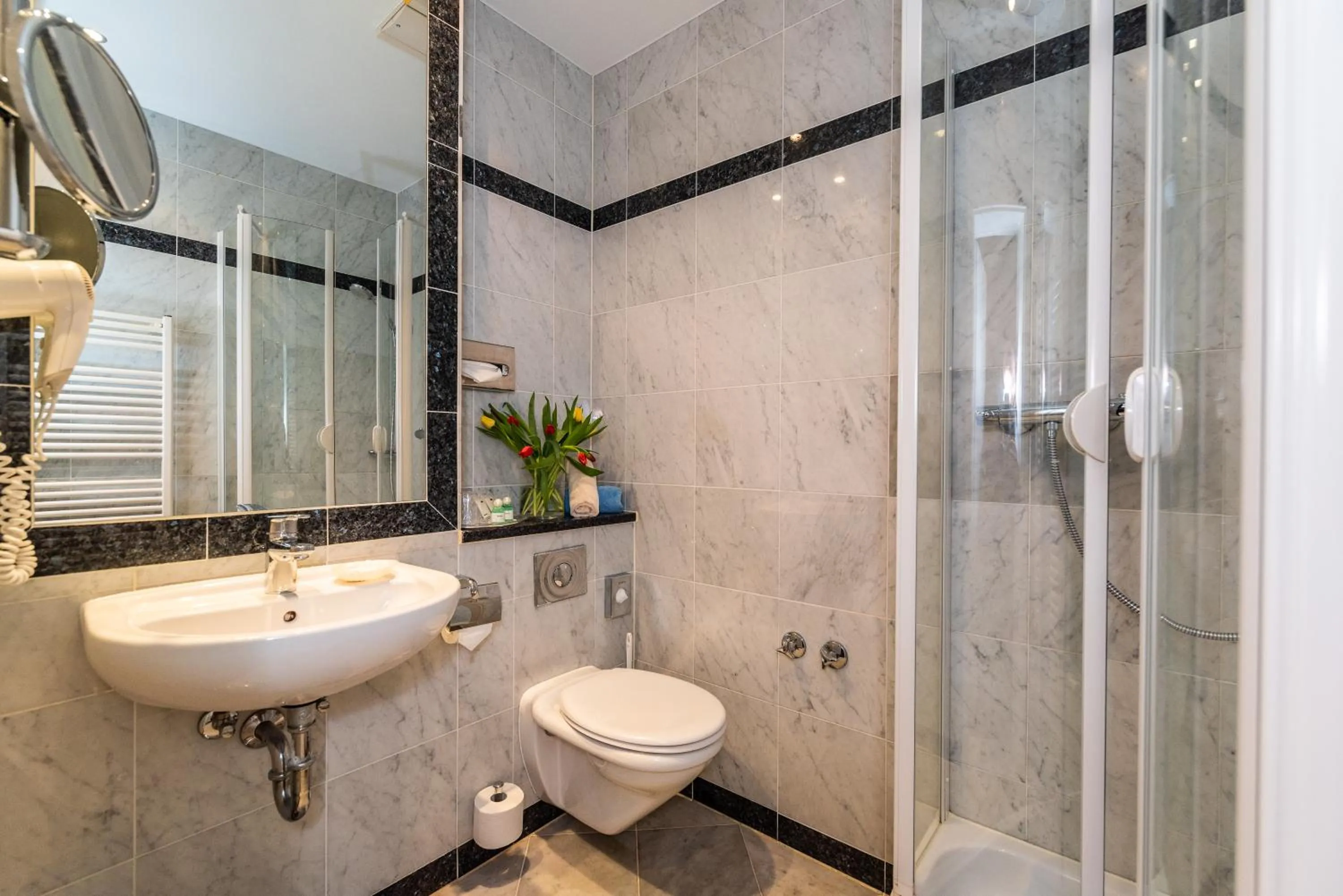 Bathroom in Aparthotel Seeschlösschen