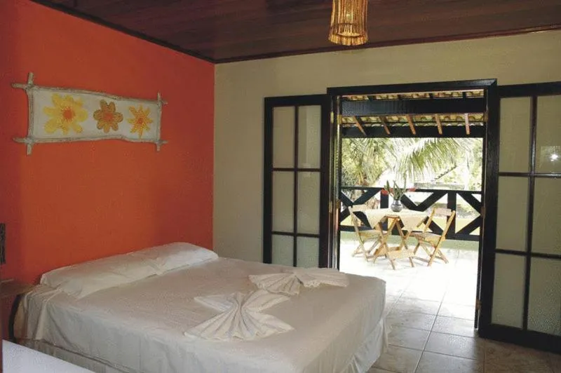 Bed in Pousada Pedra Porosa