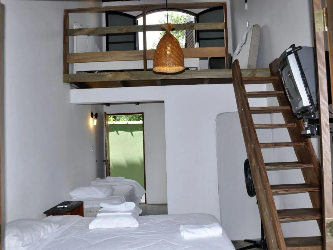 Bed in Pousada Pedra Porosa