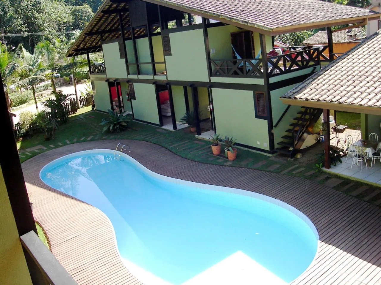 Swimming pool in Pousada Pedra Porosa