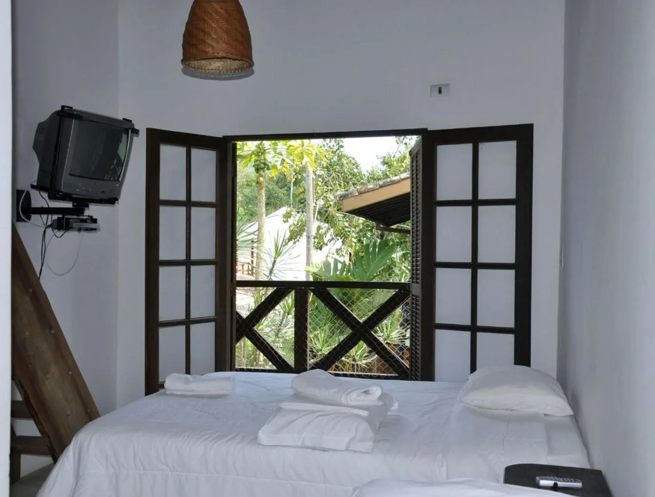 Bed in Pousada Pedra Porosa