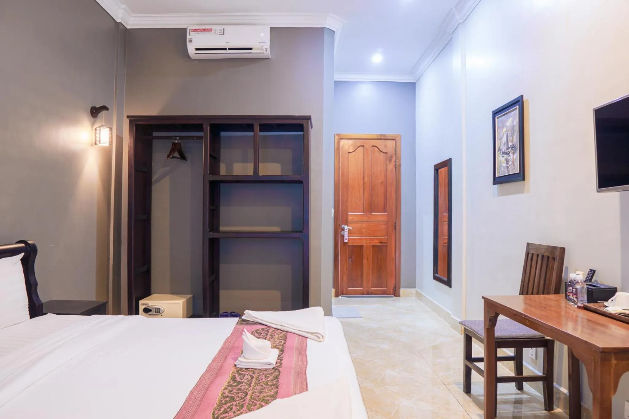 Bed in Riviera Hotel & Resort Kep