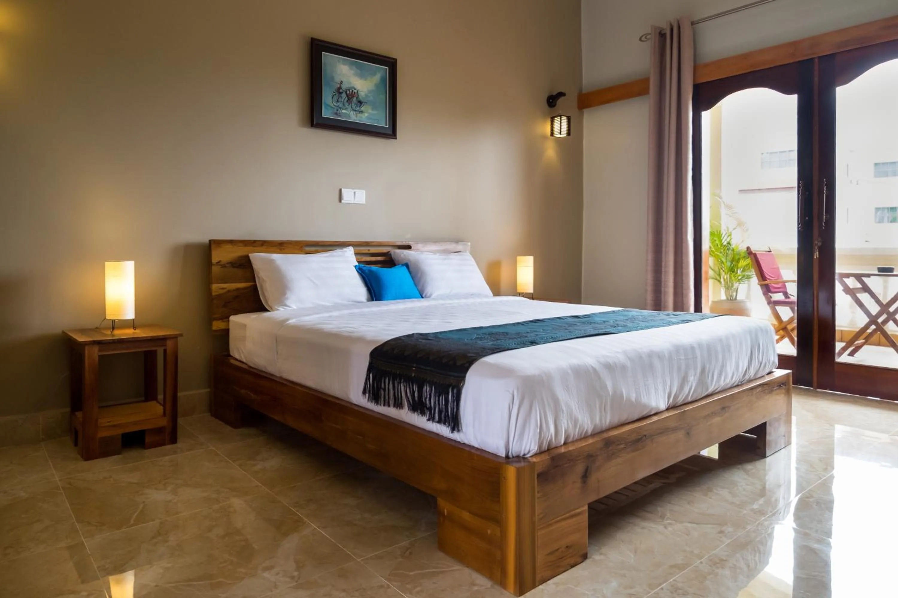 Photo of the whole room, Bed in Riviera Hotel & Resort Kep