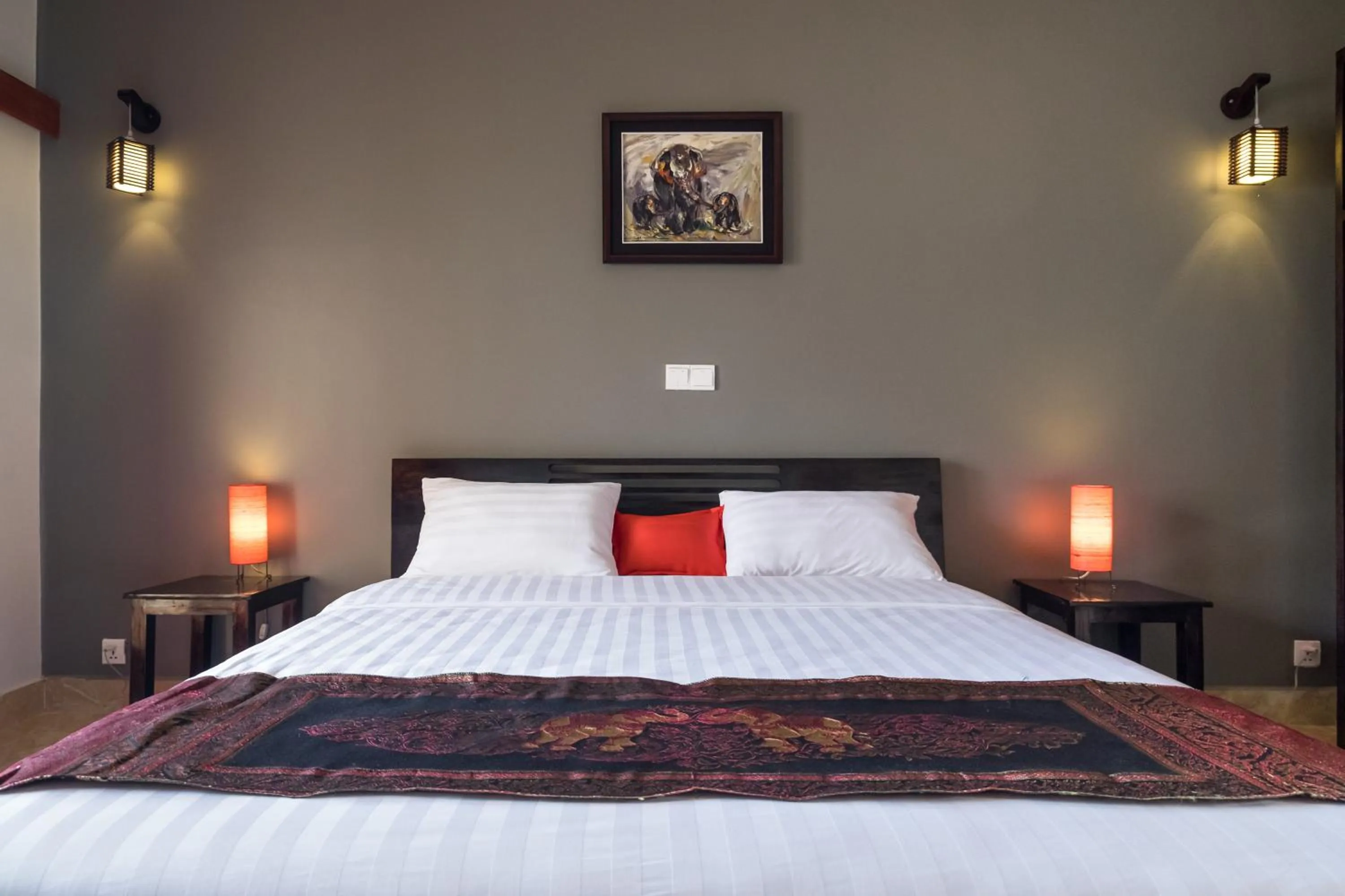 Photo of the whole room, Bed in Riviera Hotel & Resort Kep