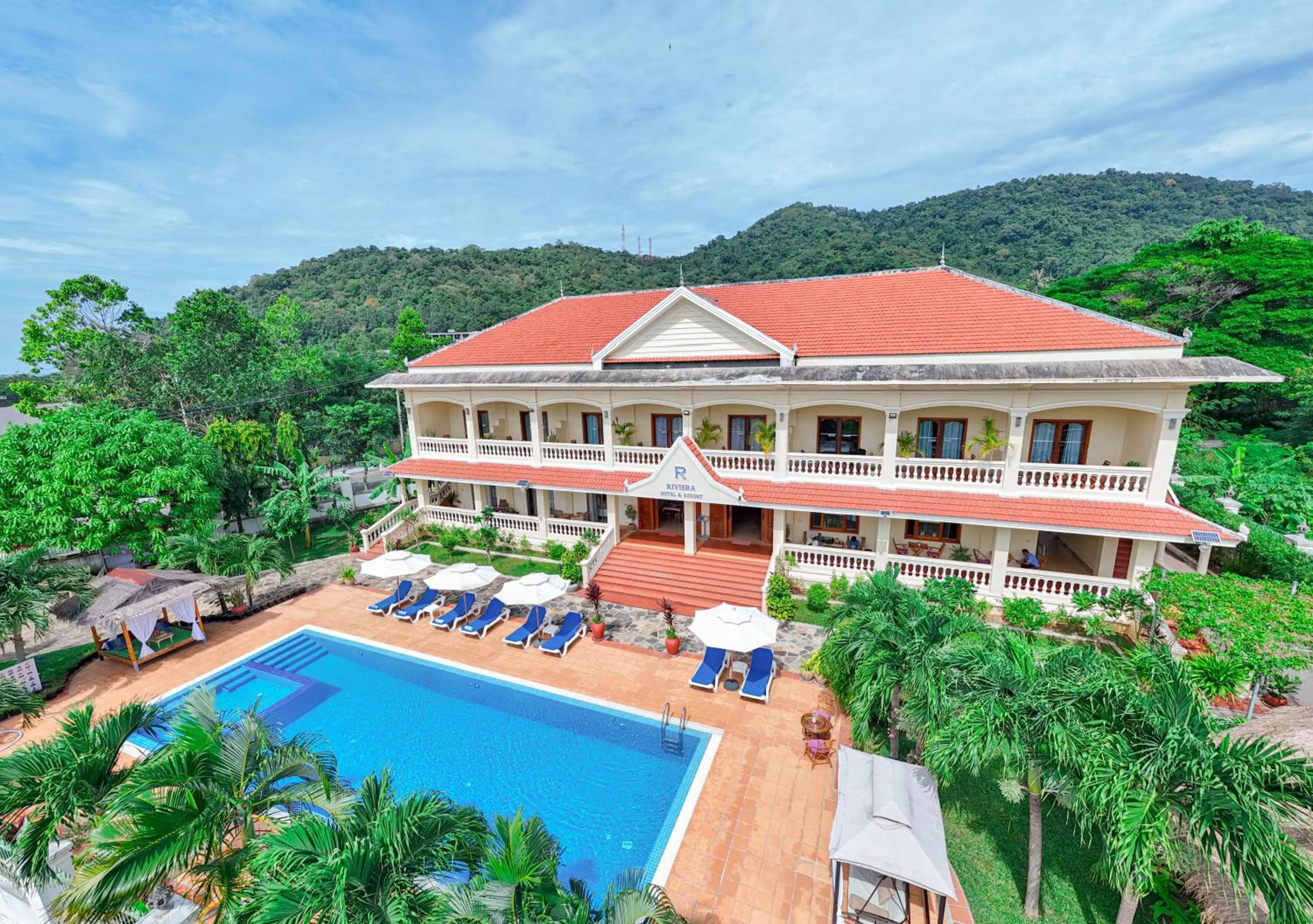 Natural landscape in Riviera Hotel & Resort Kep