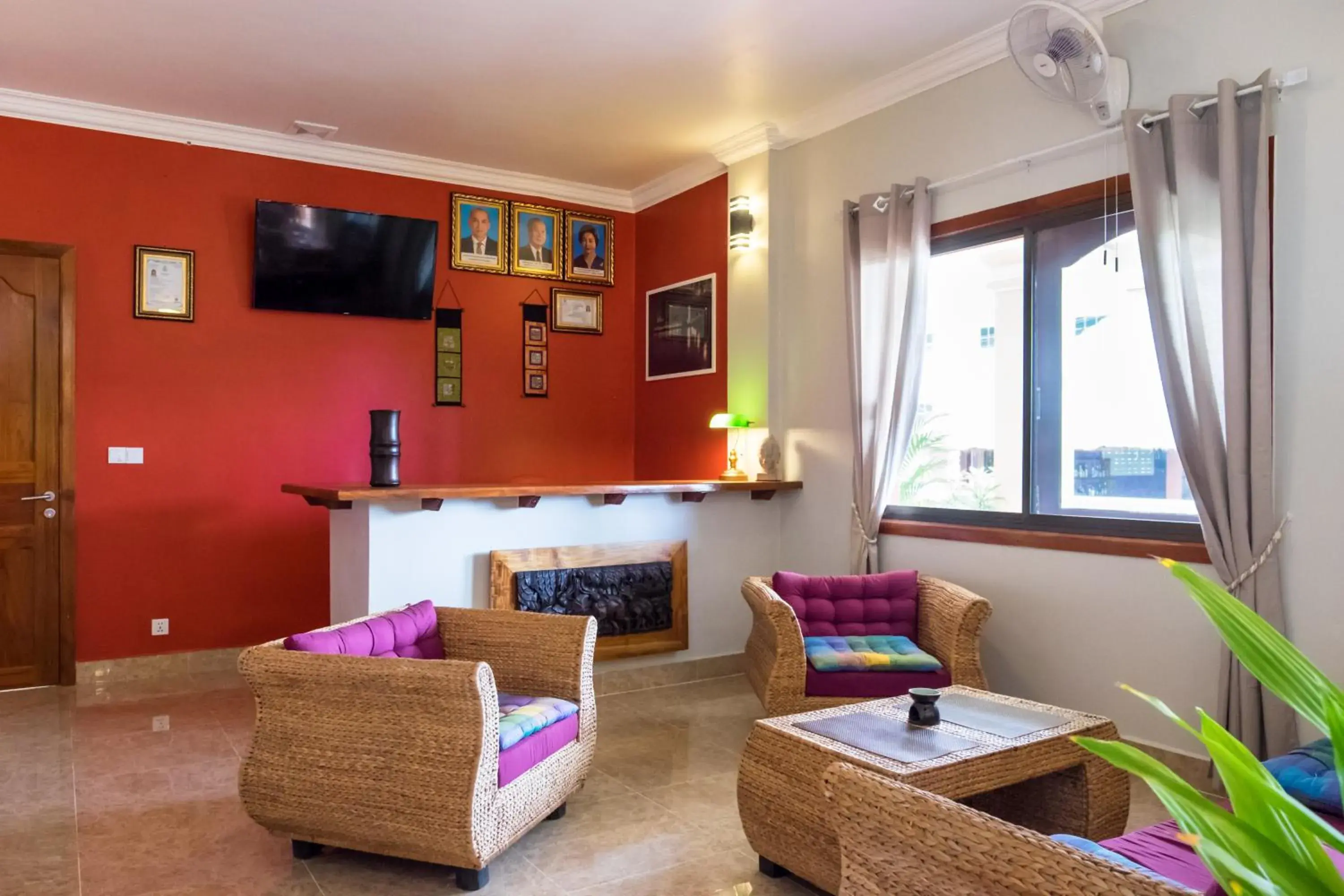 Lobby or reception in Riviera Hotel & Resort Kep Lobby or reception in Riviera Hotel & Resort Kep