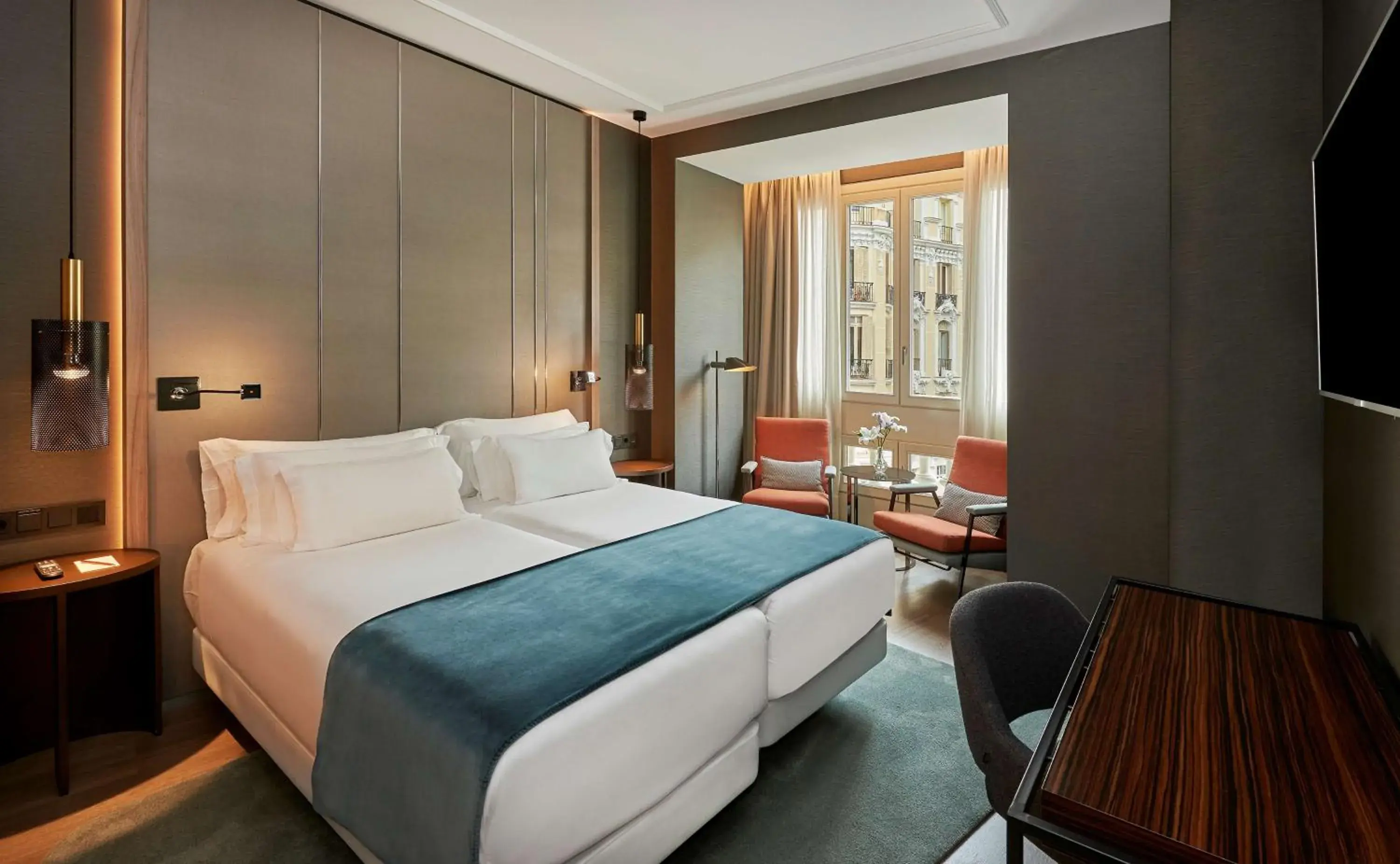 Bedroom, Bed in NH Collection Madrid Gran Vía Bedroom, Bed in NH Collection Madrid Gran Vía