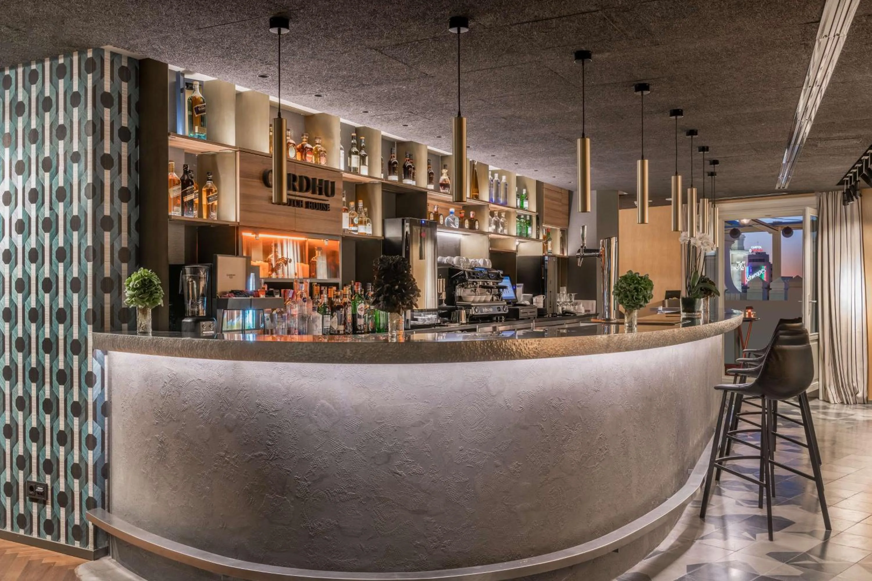 Lounge or bar in NH Collection Madrid Gran Vía