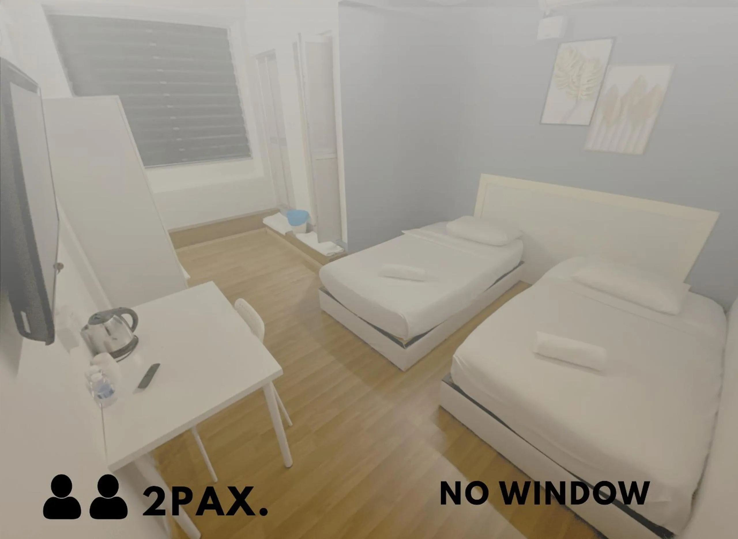 Bed in Travelogue Guest House