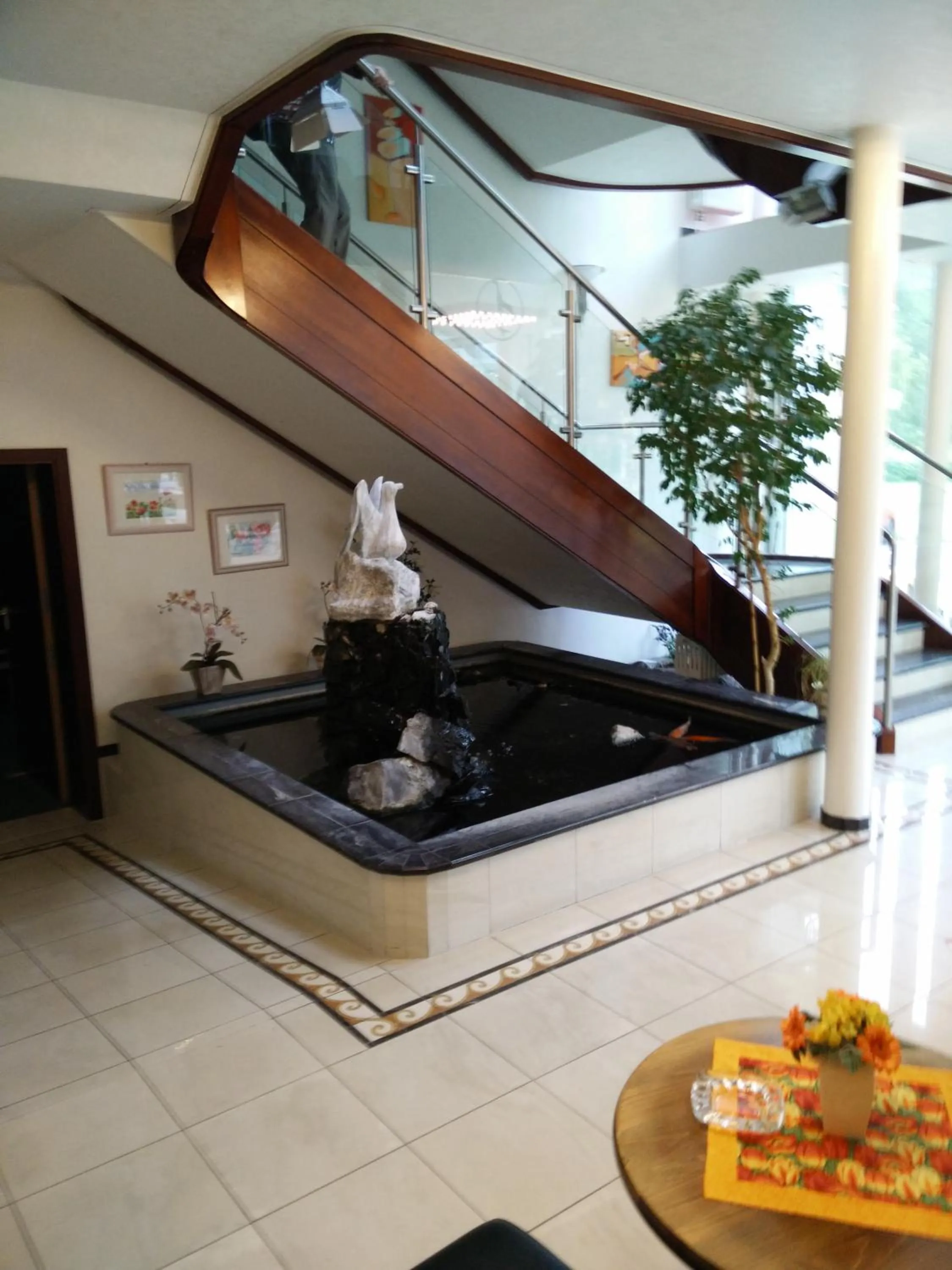 Lobby or reception in Hotel Seemöwe