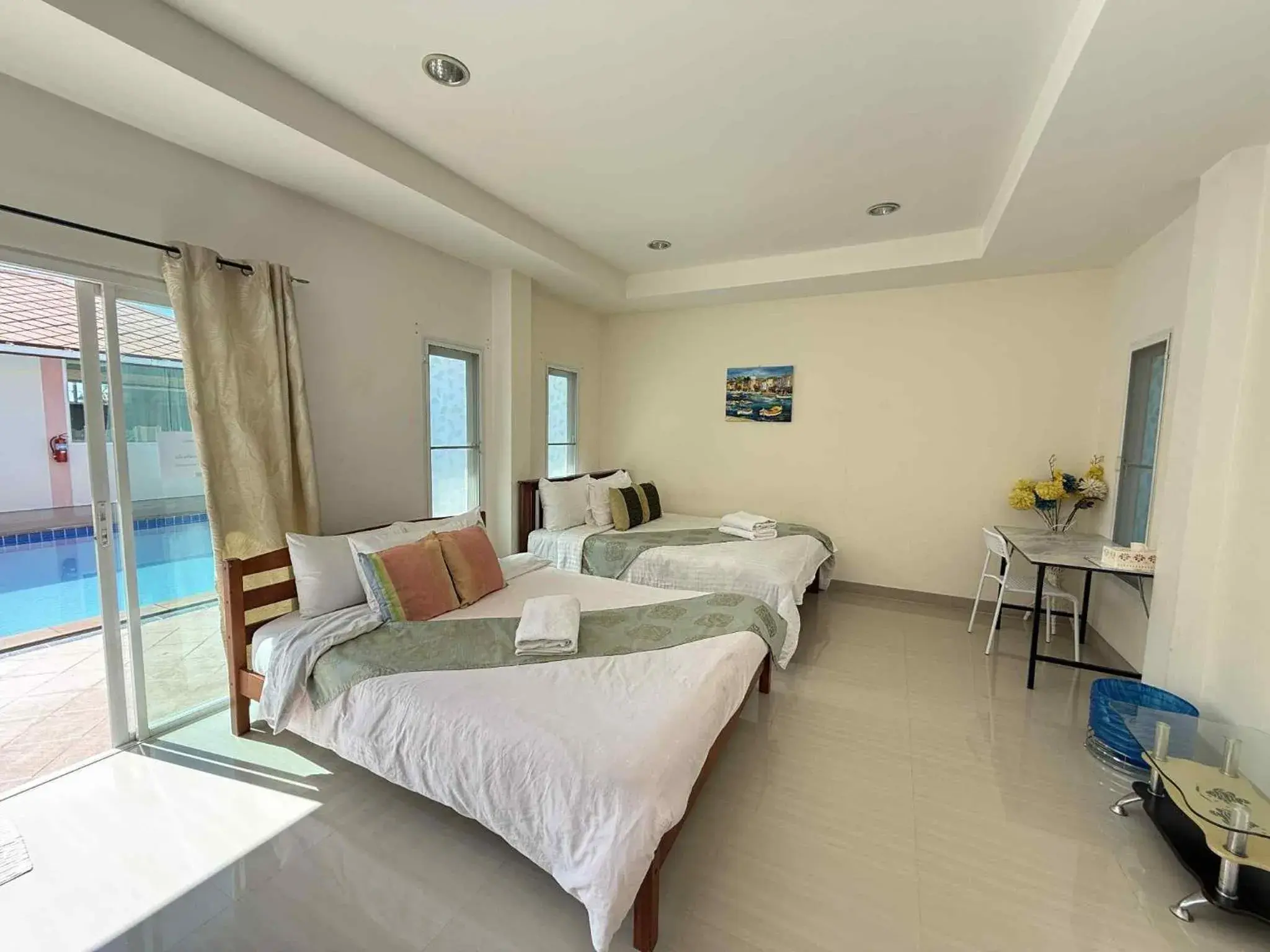Double Room with Pool View in Home JANO Double Room with Pool View in Home JANO
