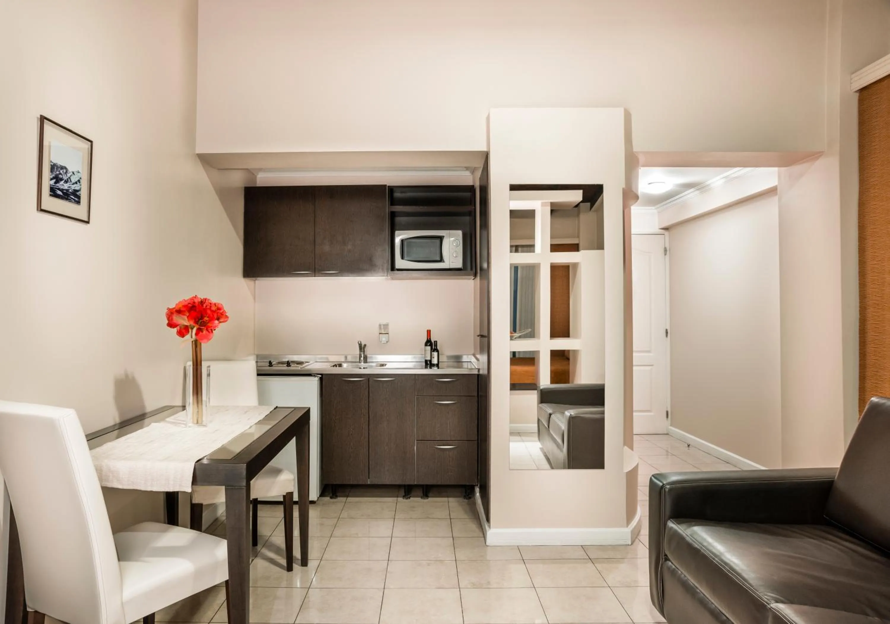 Dining area in Montañas Azules Apart Hotel