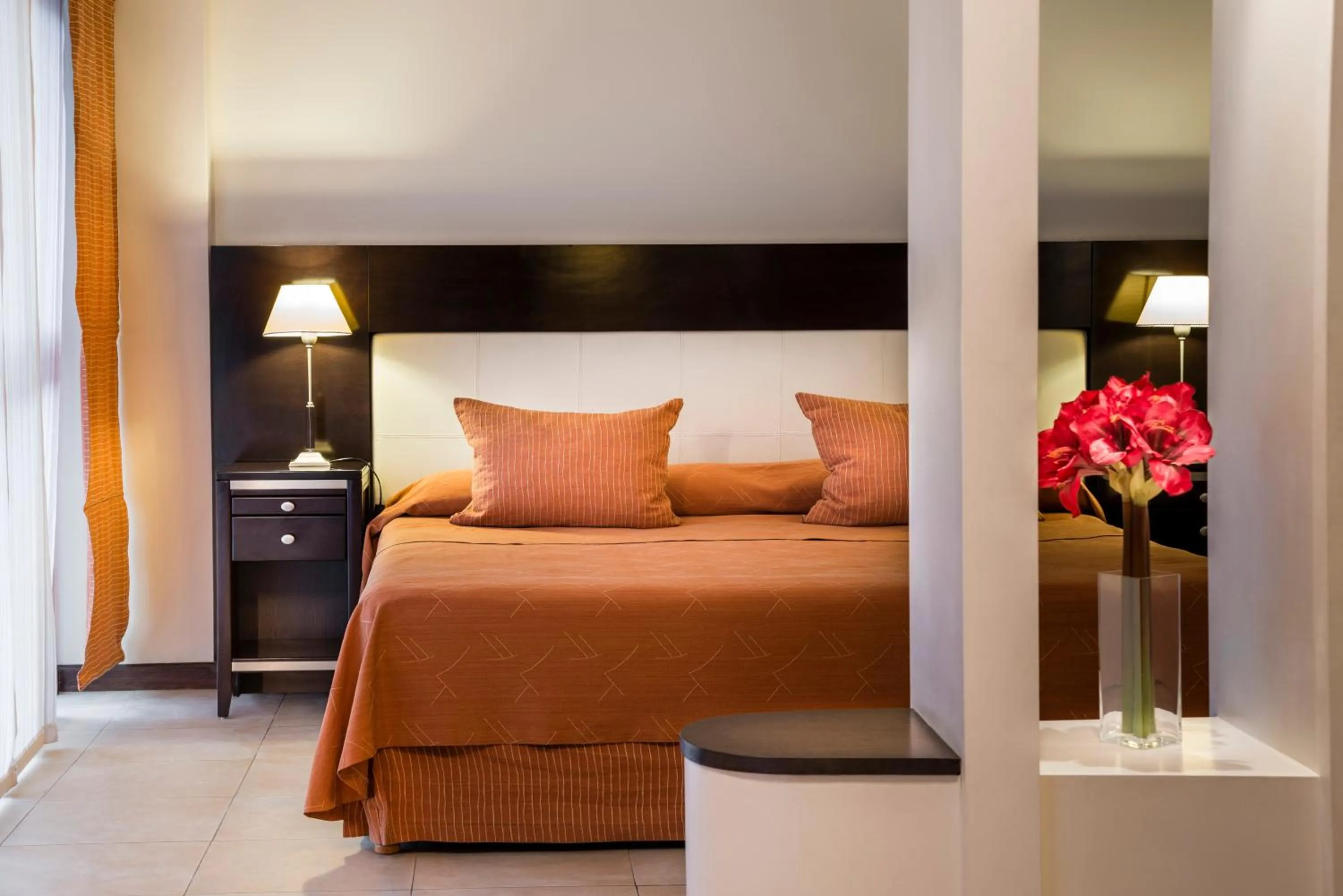 Food and drinks, Bed in Montañas Azules Apart Hotel