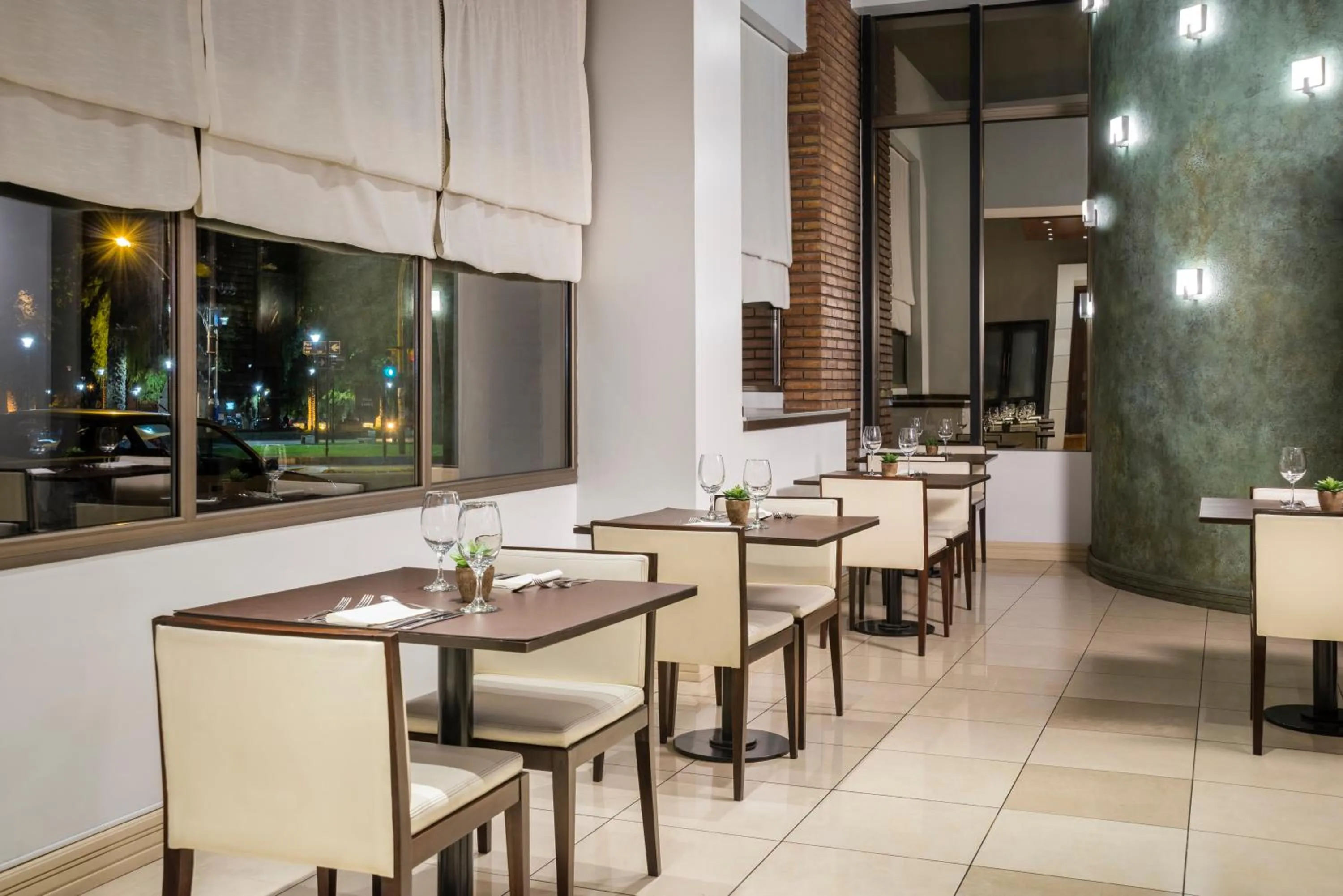 Seating area in Montañas Azules Apart Hotel