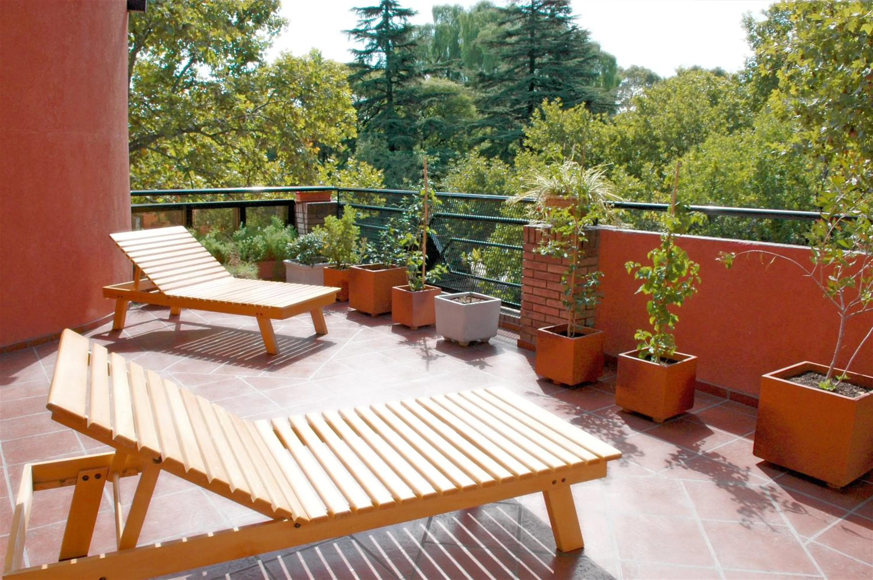 Balcony/Terrace in Montañas Azules Apart Hotel