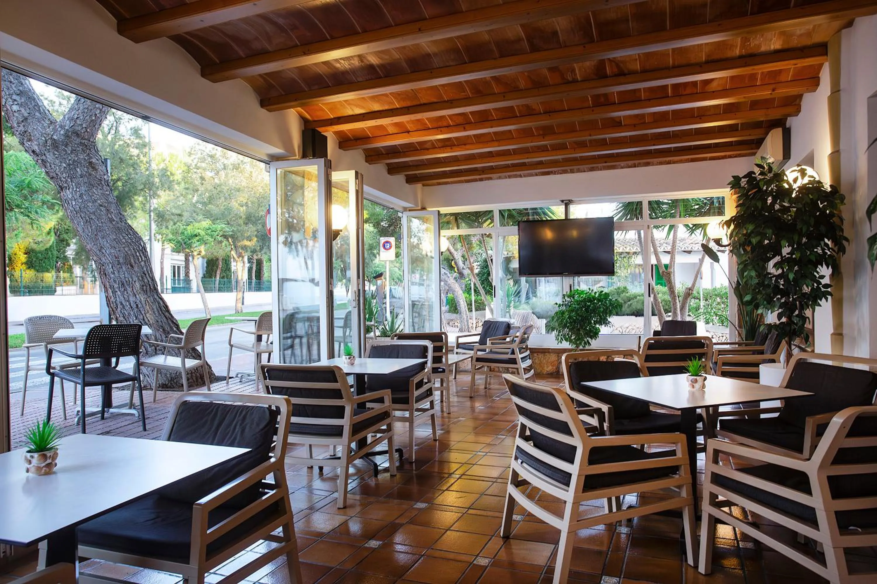 Restaurant/places to eat in Hotel Ses Puntetes