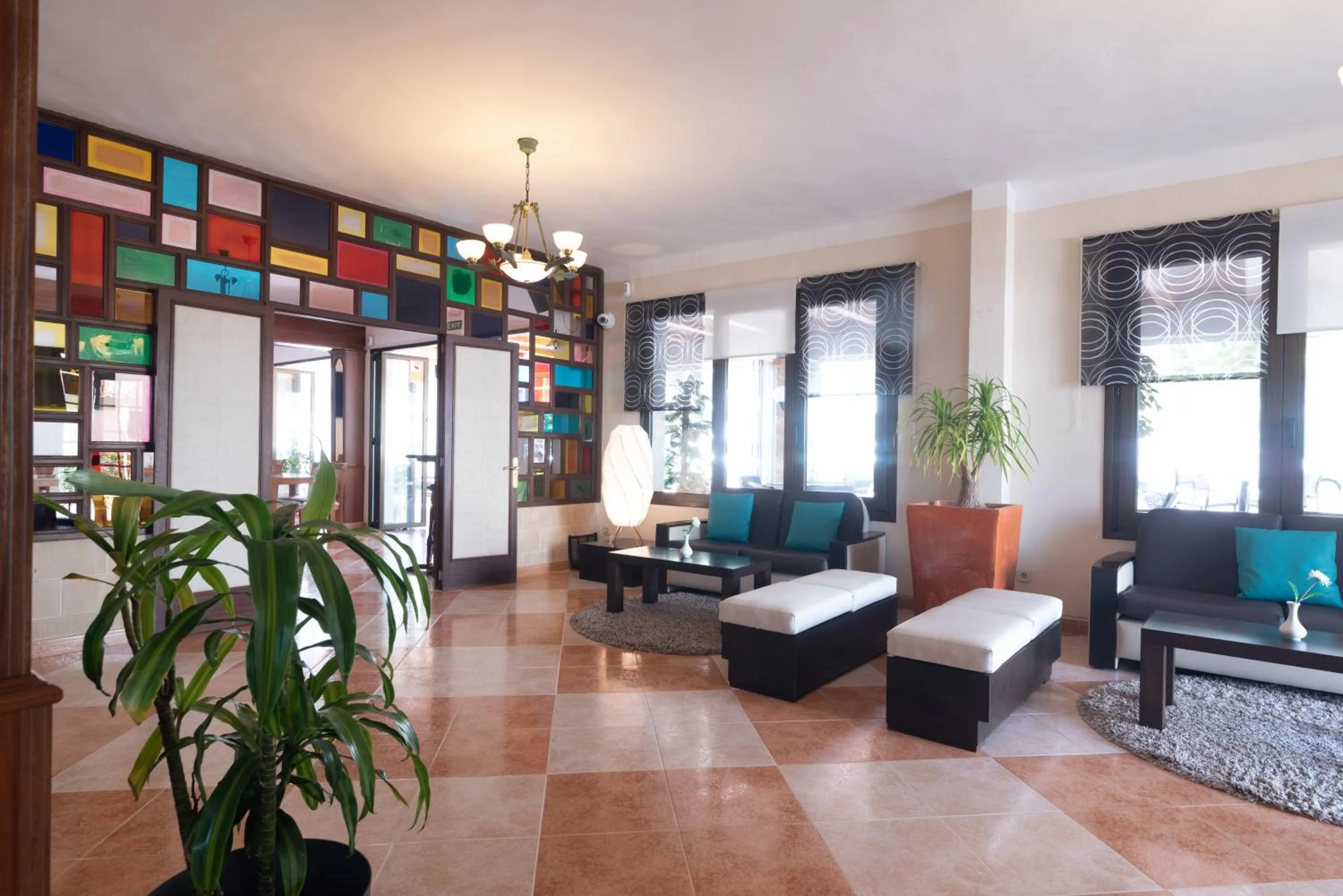 Lobby or reception in Hotel Ses Puntetes