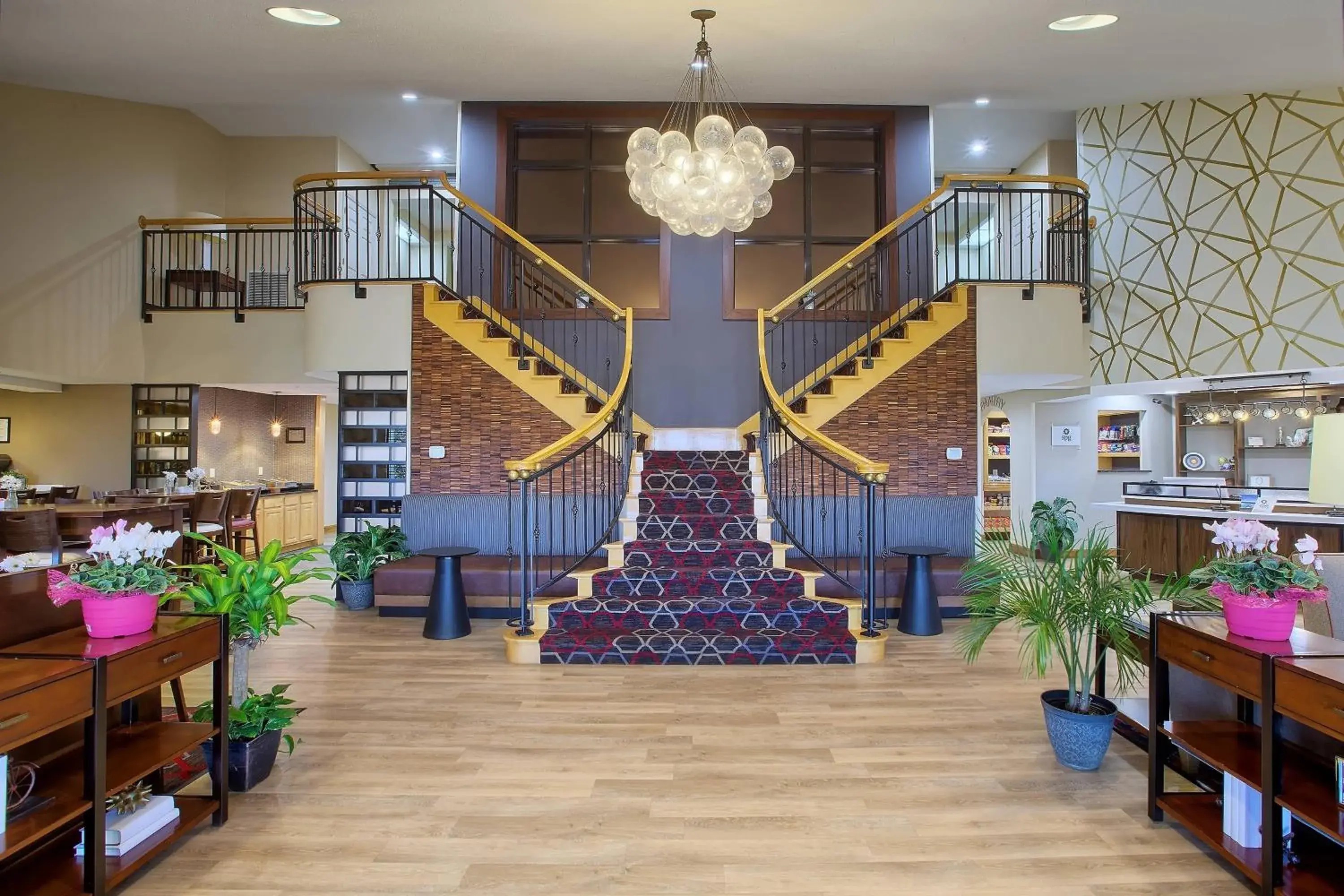 Lobby or reception in Four Points by Sheraton Charlotte/Pineville Lobby or reception in Four Points by Sheraton Charlotte/Pineville