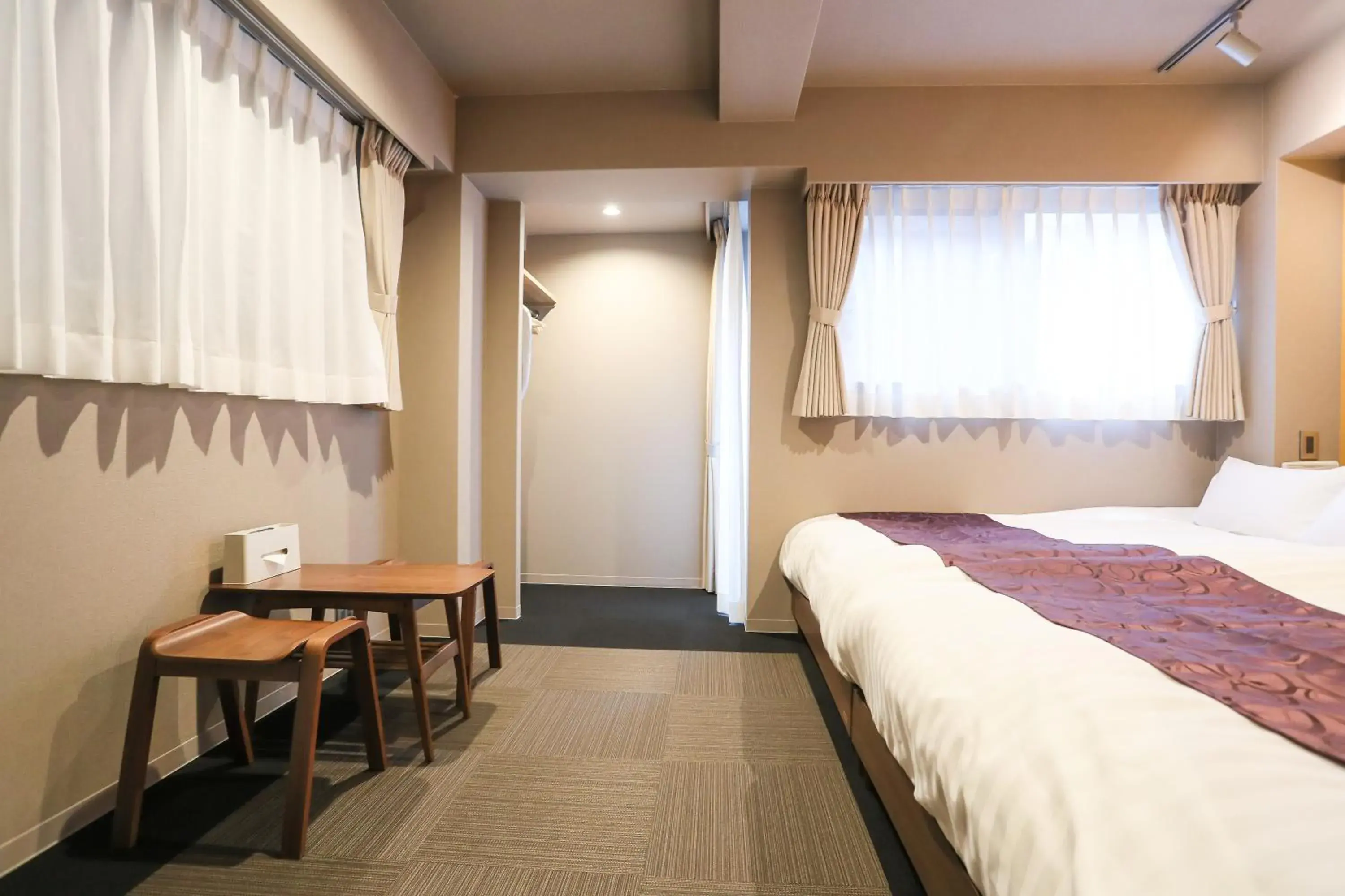 Bed in Apartment Hotel 7key S Kyoto Bed in Apartment Hotel 7key S Kyoto