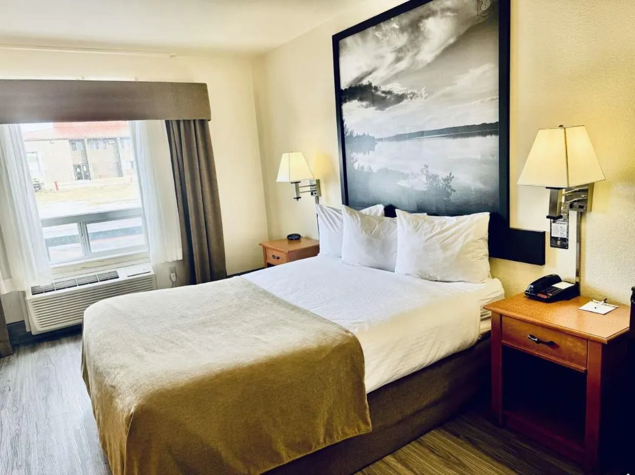 Bed in Super 8 by Wyndham Slave Lake AB