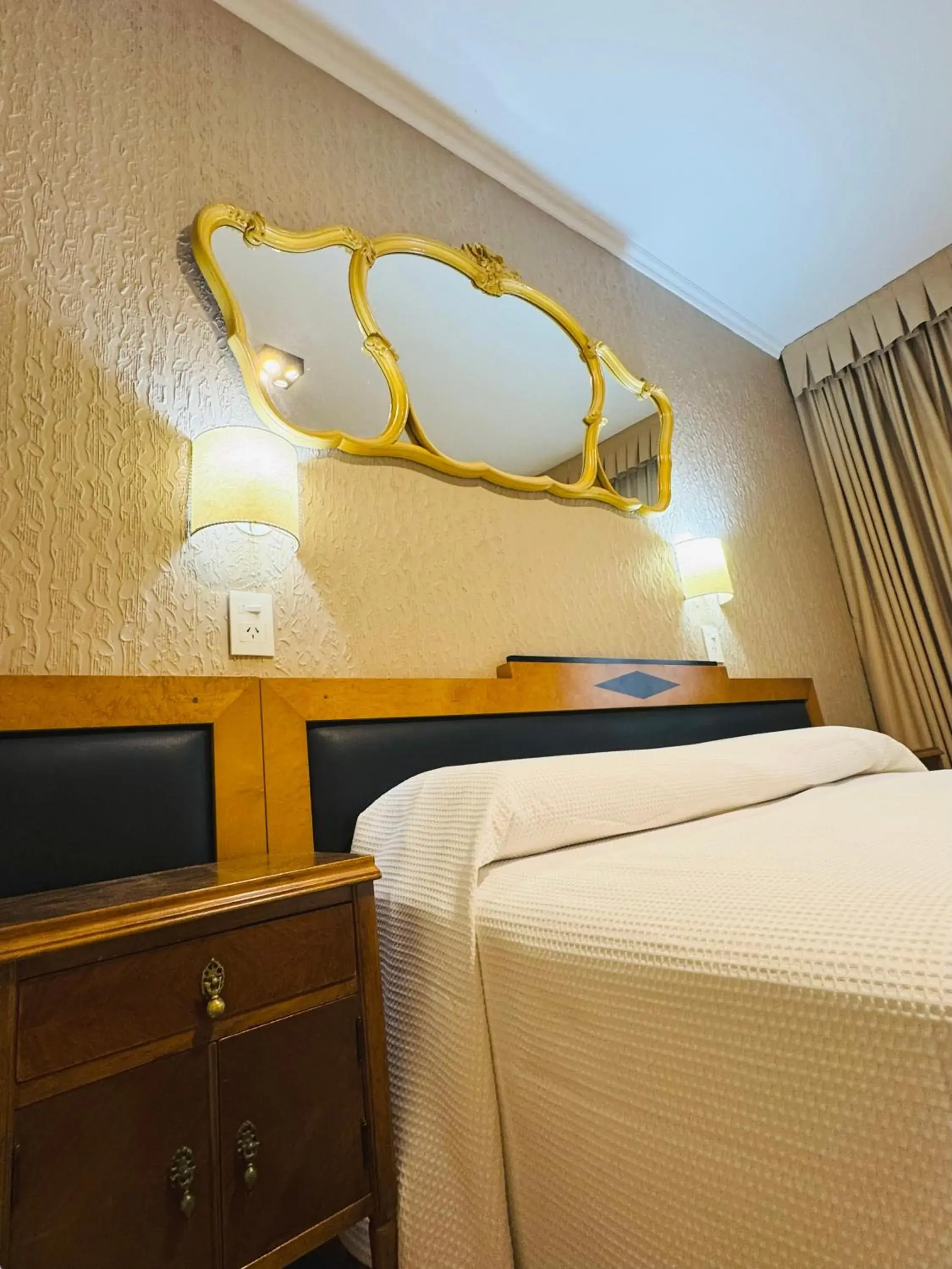 Decorative detail, Bed in Hotel El Cabildo Decorative detail, Bed in Hotel El Cabildo