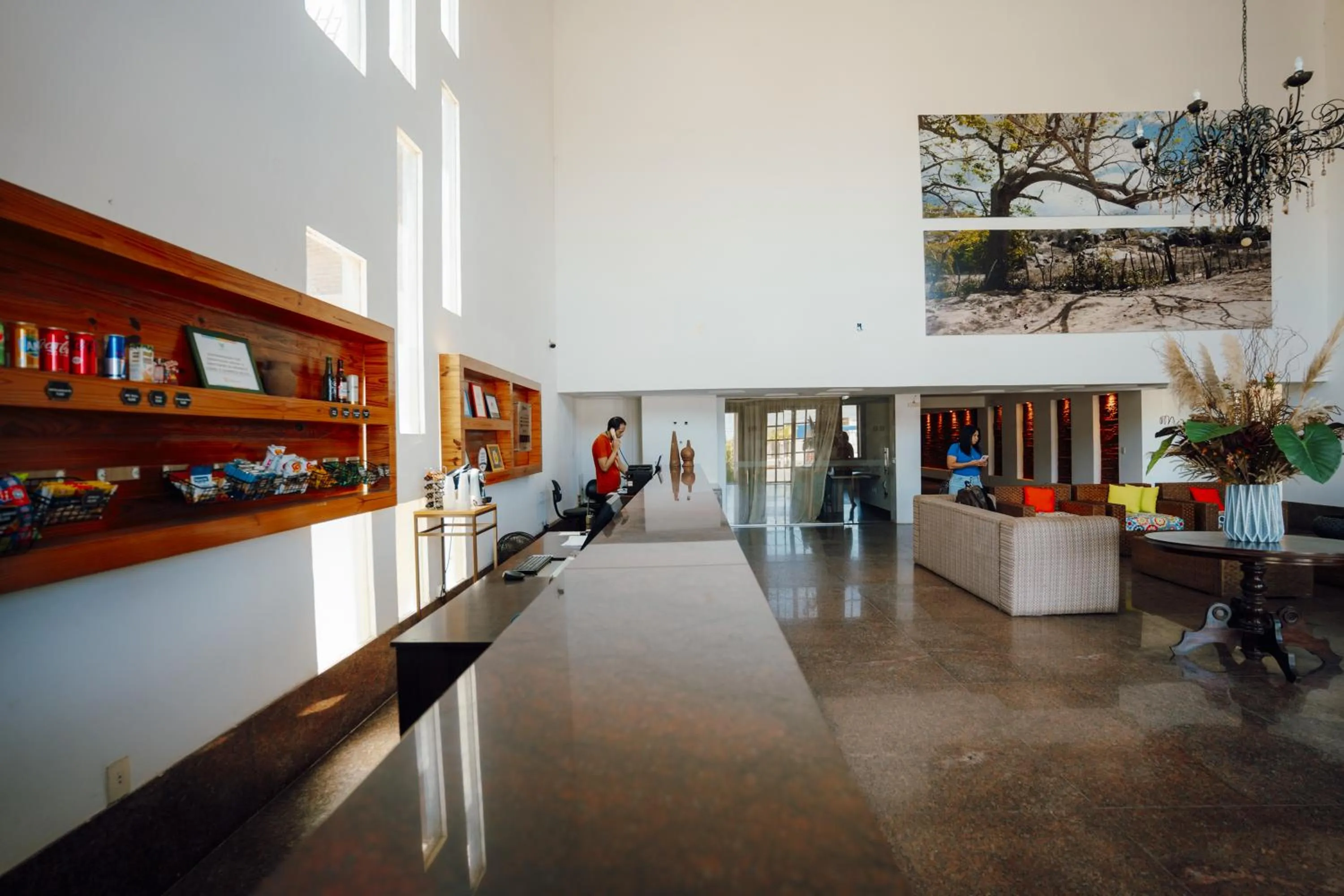 Lobby or reception in Hotel VillaOeste